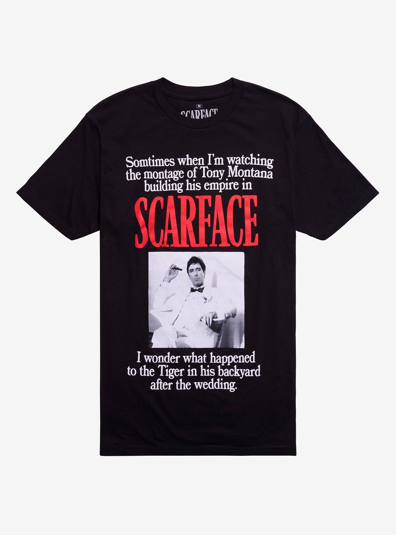 Scarface Tony Montana Tiger T-Shirt, , hi-res