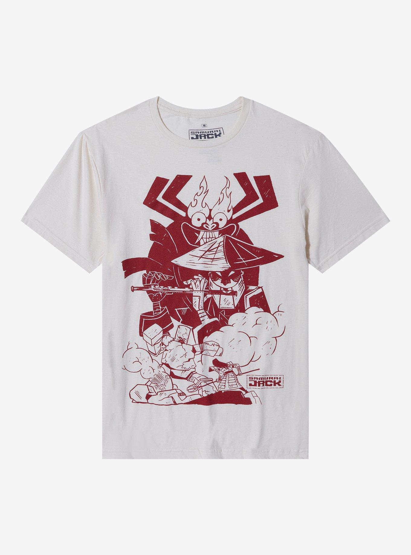 Samurai Jack Aku Battle T-Shirt | Hot Topic