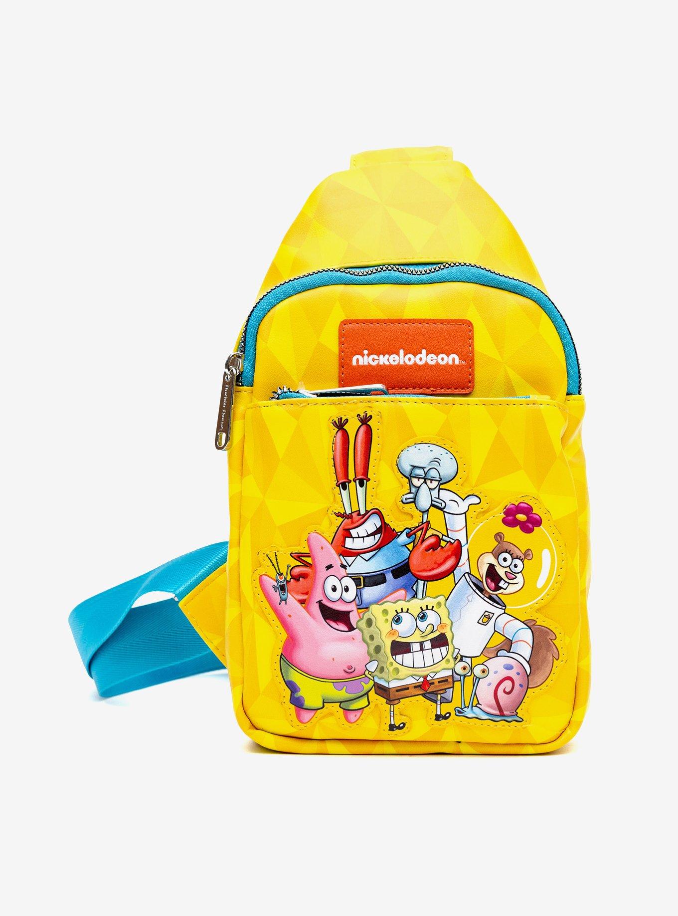 SpongeBob SquarePants and Friends Pose Crossbody Sling Bag