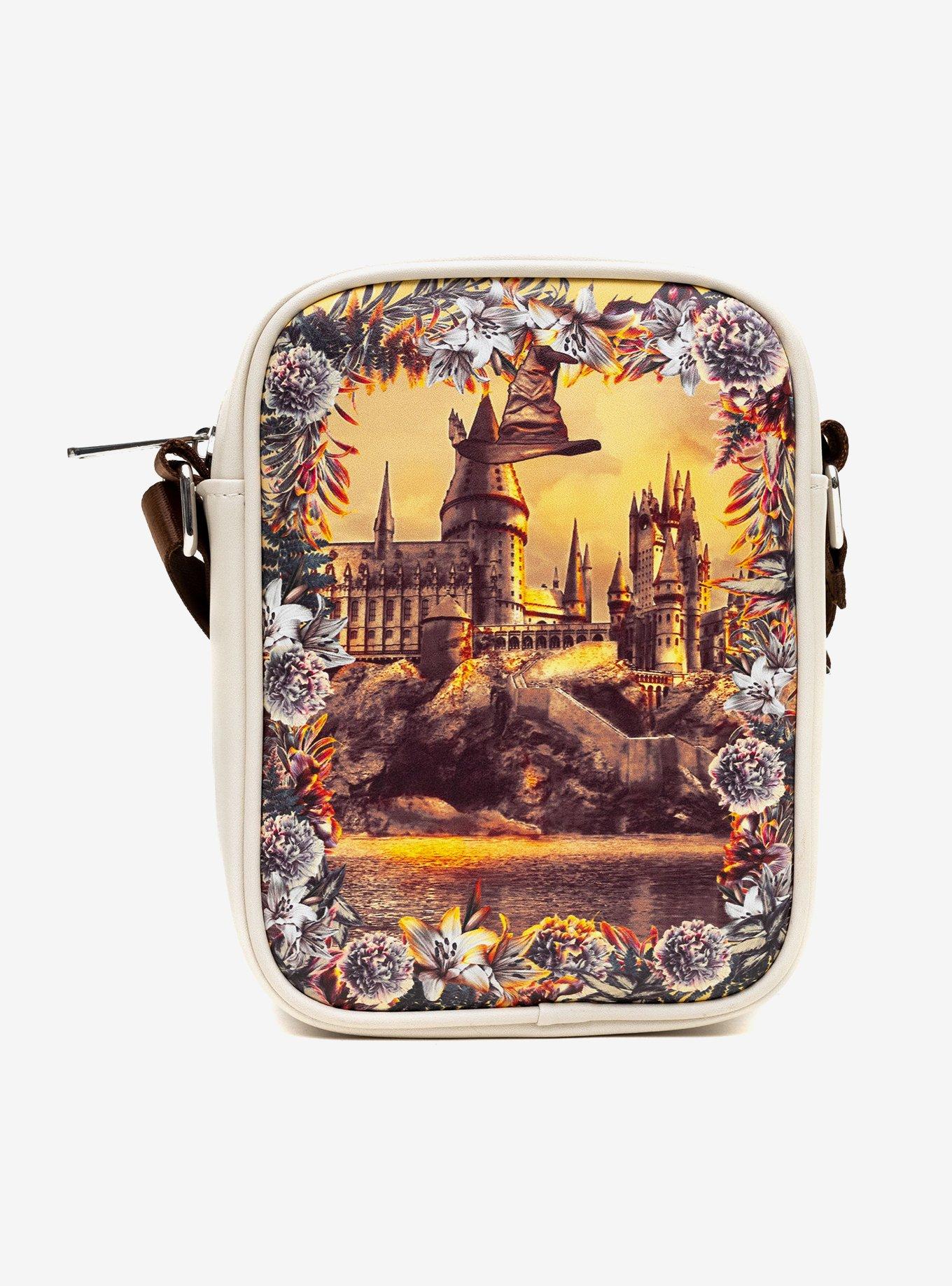 Harry Potter Hogwarts Floral Fantasy Crossbody Bag, , hi-res