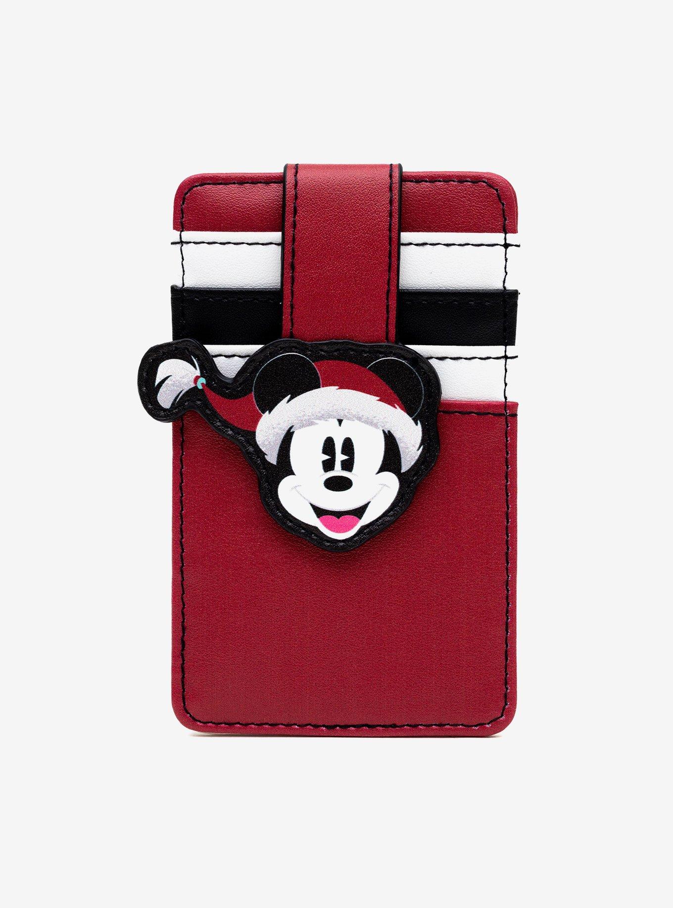 Disney Holiday Mickey Mouse Santa Claus Cardholder