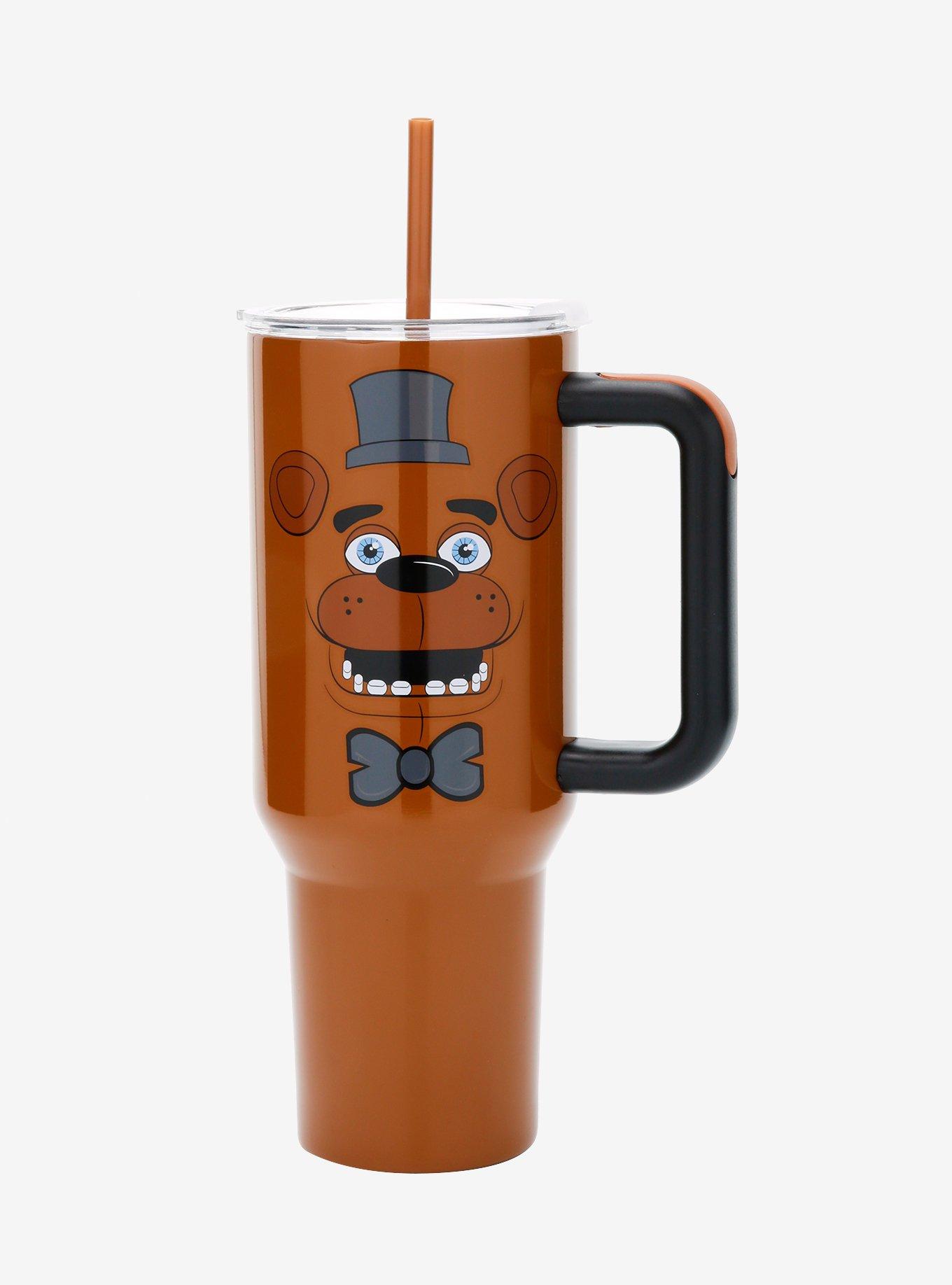 Five Nights At Freddy's Freddy Fazbear Stainless Steel Travel Cup, , hi-res