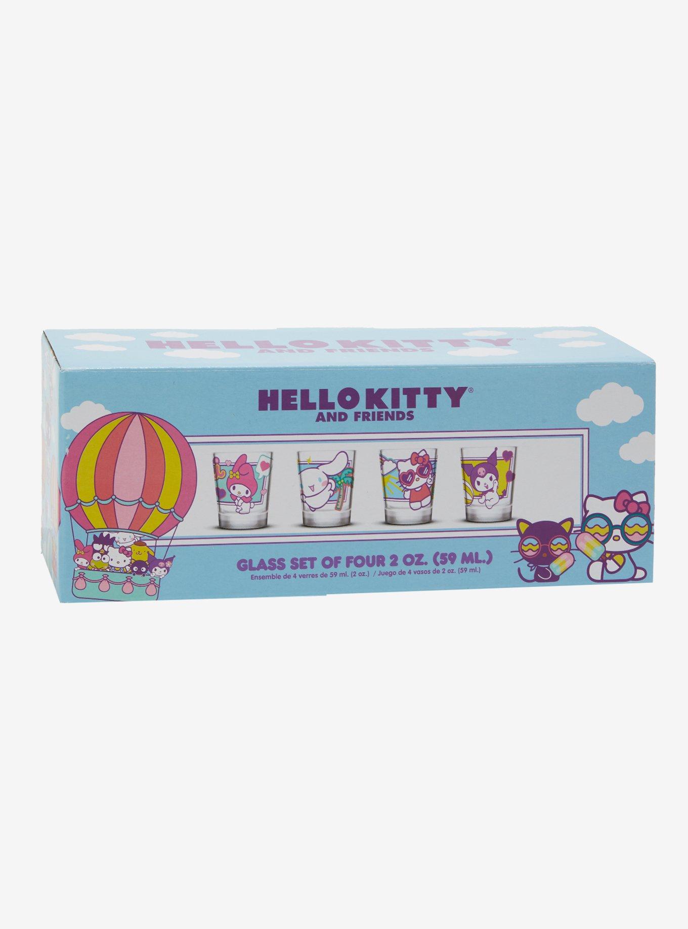 Hello Kitty And Friends Summer Fun Mini Glass Set, , hi-res