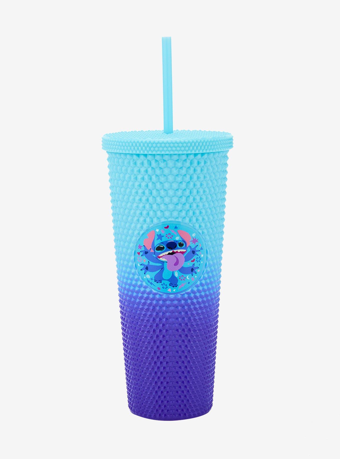 Disney Stitch Ombre Pyramid Stud Acrylic Travel Cup, , hi-res