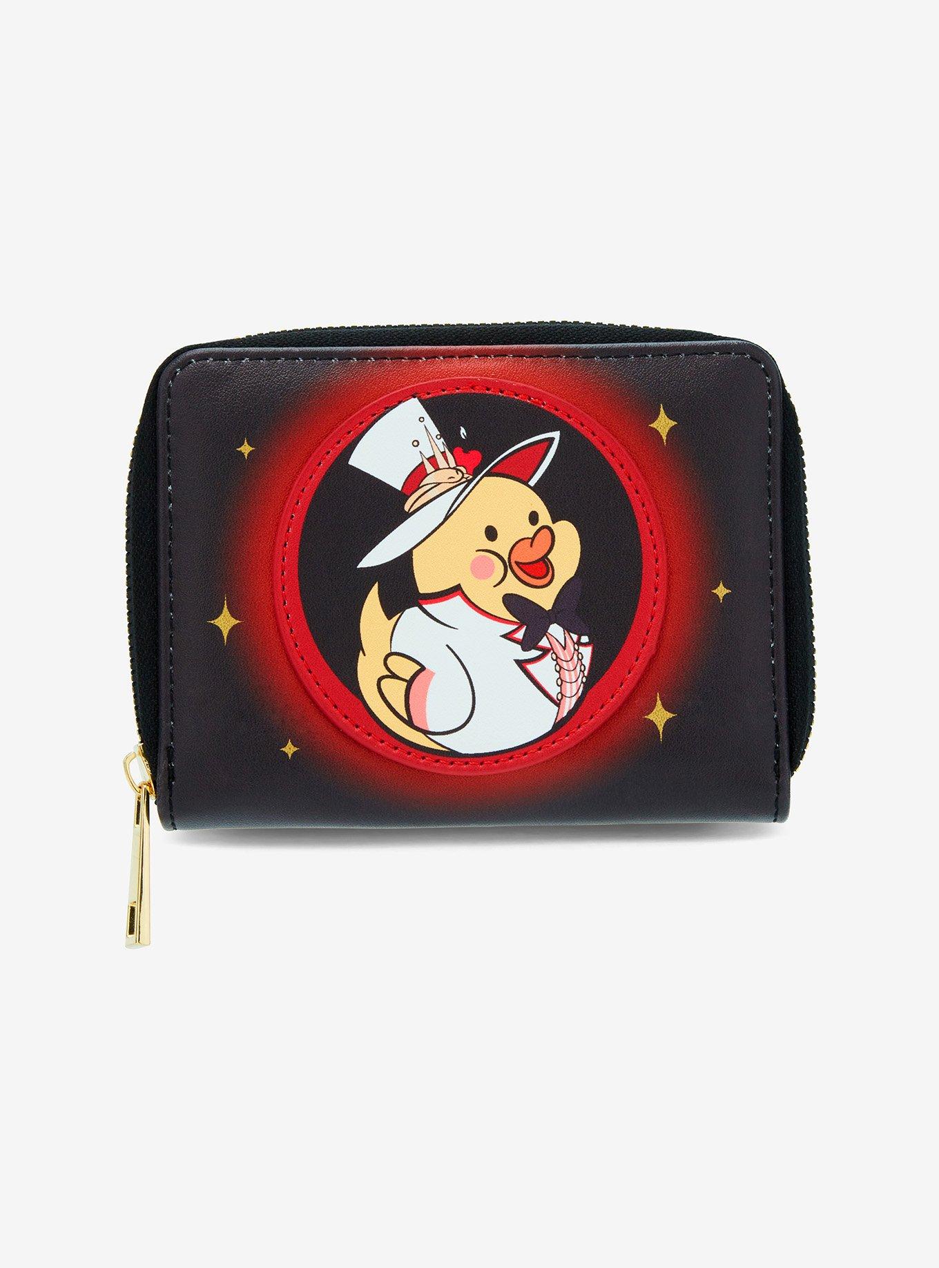 Hazbin Hotel Lucifer Duck Mini Zip Wallet, , hi-res