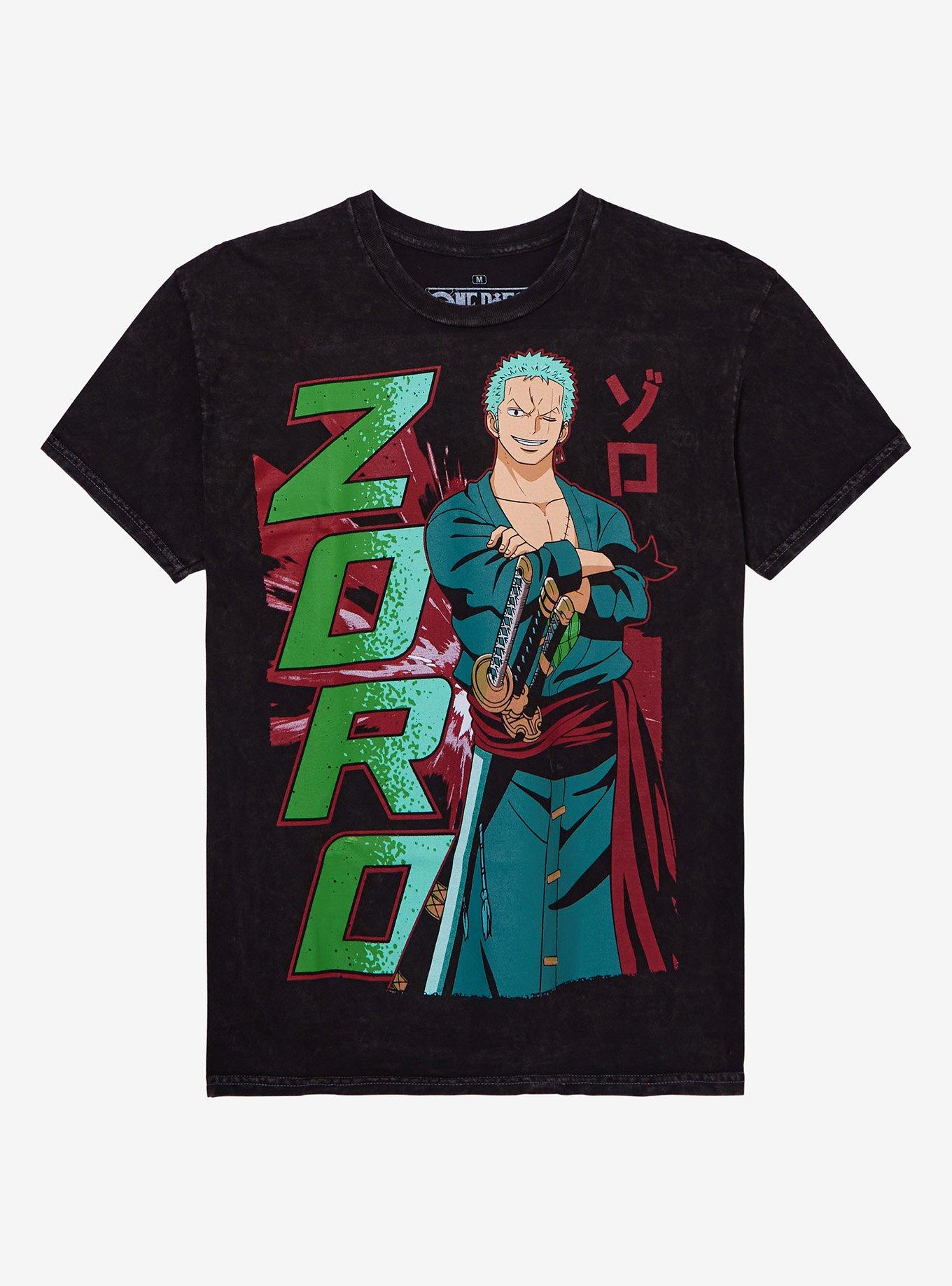 One Piece Zoro Bold Quote Double-Sided T-Shirt, , hi-res