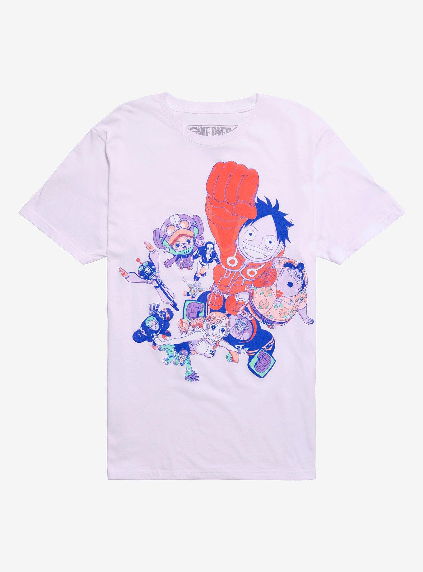 One Piece Straw Hat Pirates Egghead Tonal T-Shirt