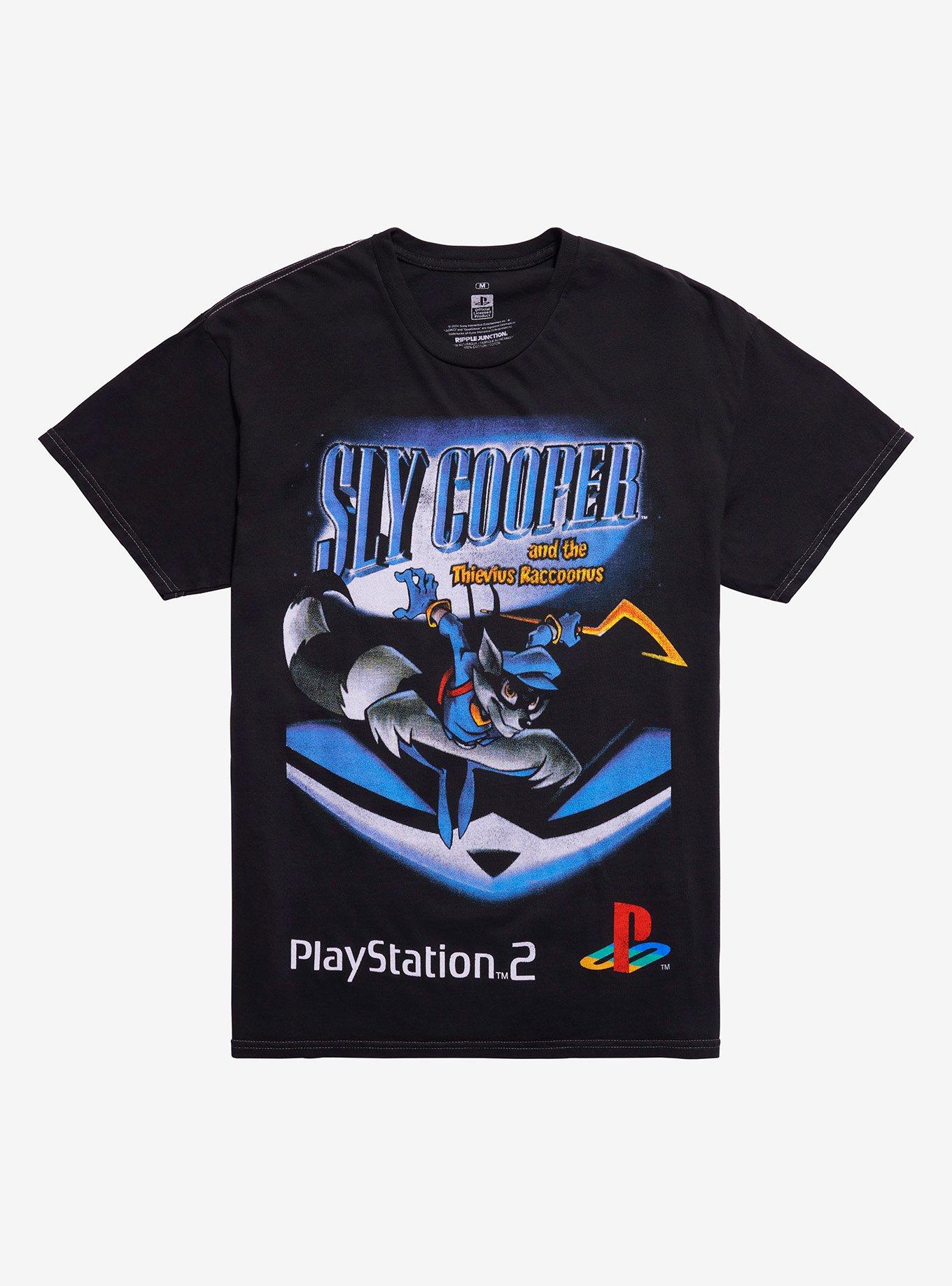 PlayStation 2 Sly Cooper And The Thievius Raccoonus T-Shirt, , hi-res