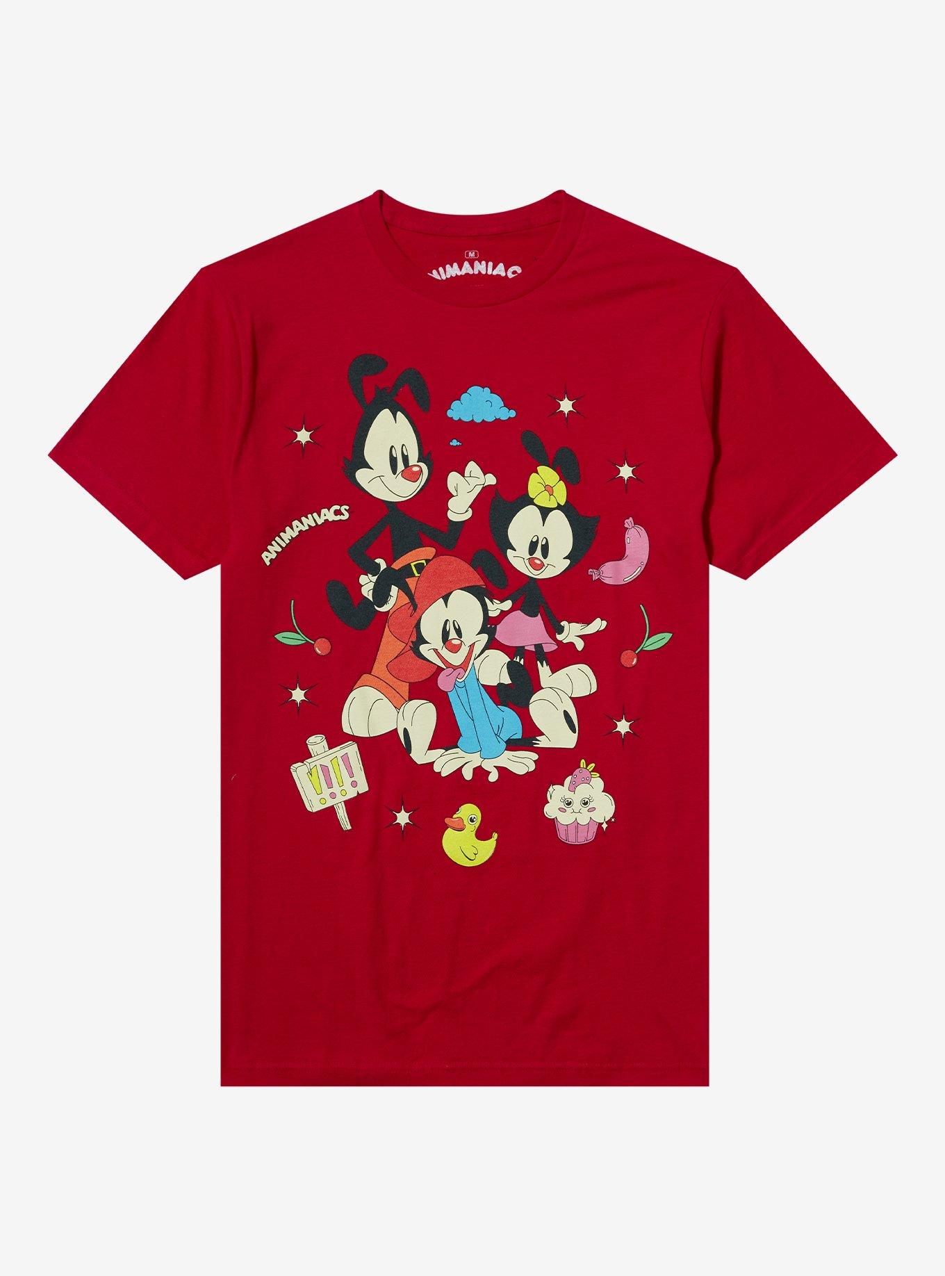 Animaniacs Characters Red T-Shirt, , hi-res