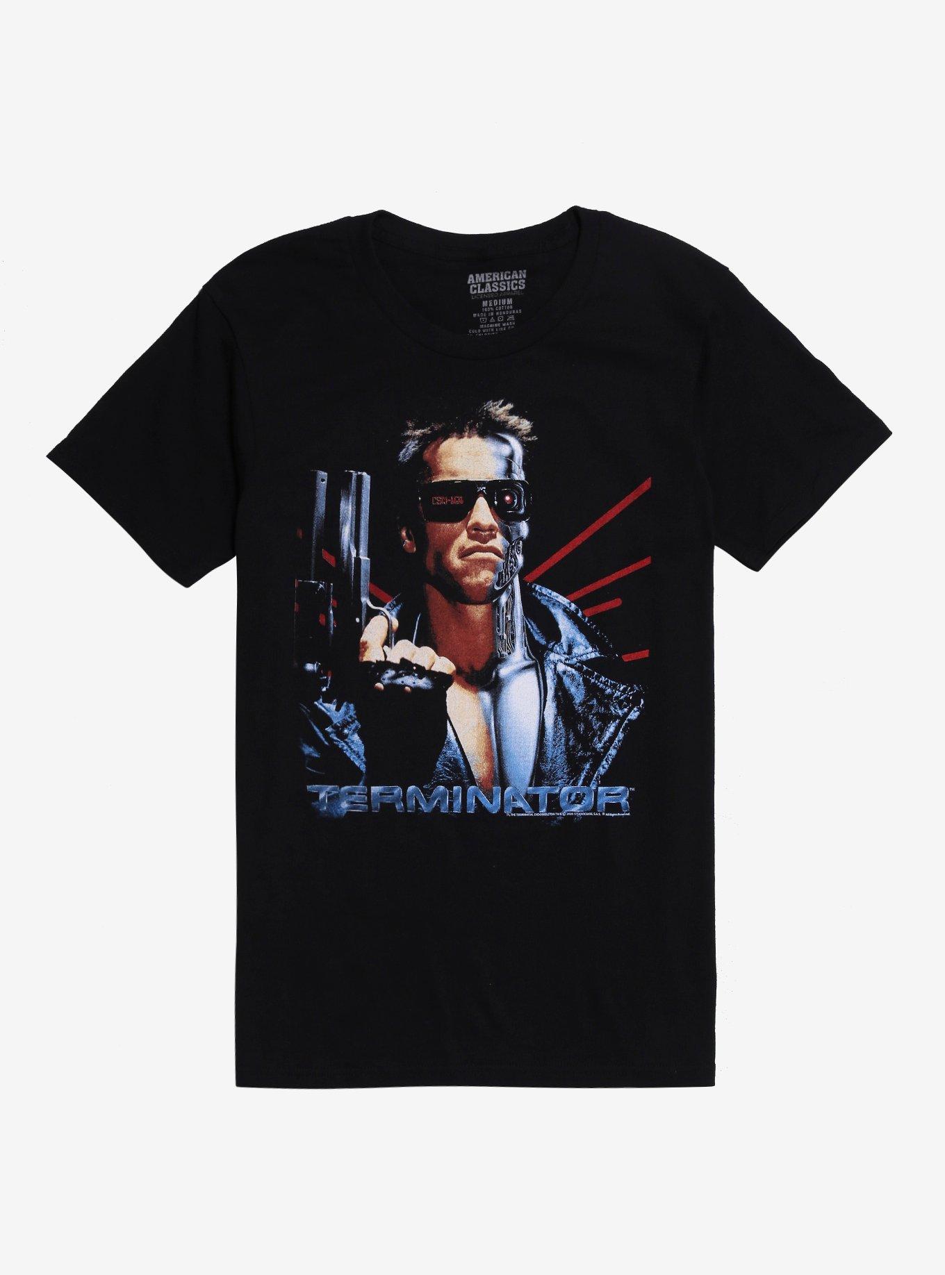 The Terminator Poster T-Shirt, , hi-res