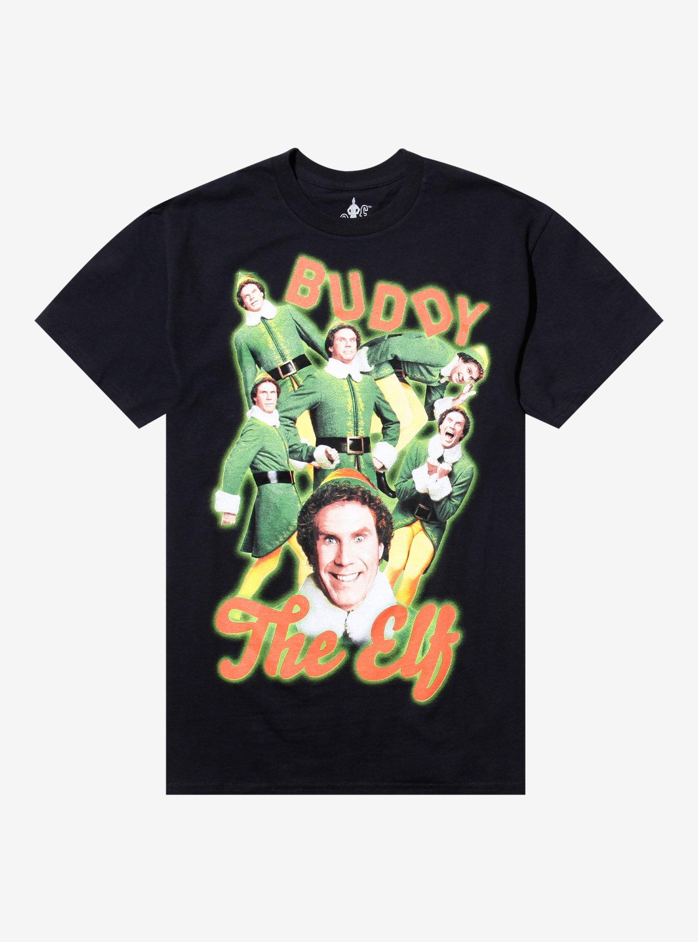 Elf Buddy Collage T-Shirt, , hi-res