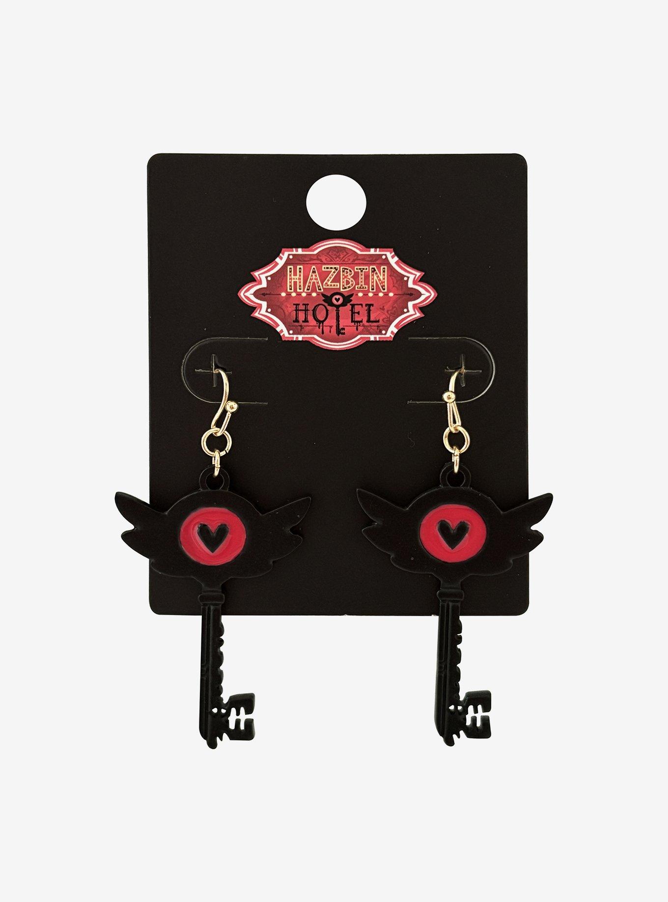Hazbin Hotel Key Drop Earrings | Hot Topic