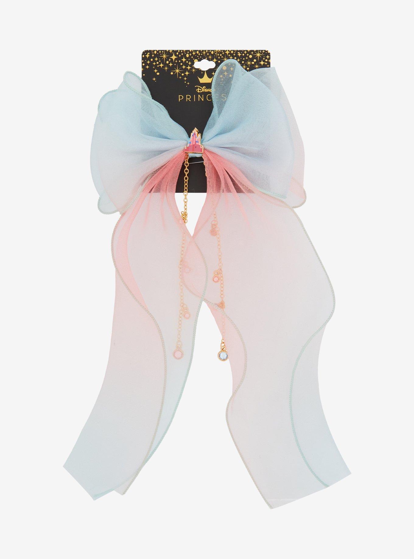 Disney Sleeping Beauty Castle Ombre Hair Bow | Hot Topic display picture 1