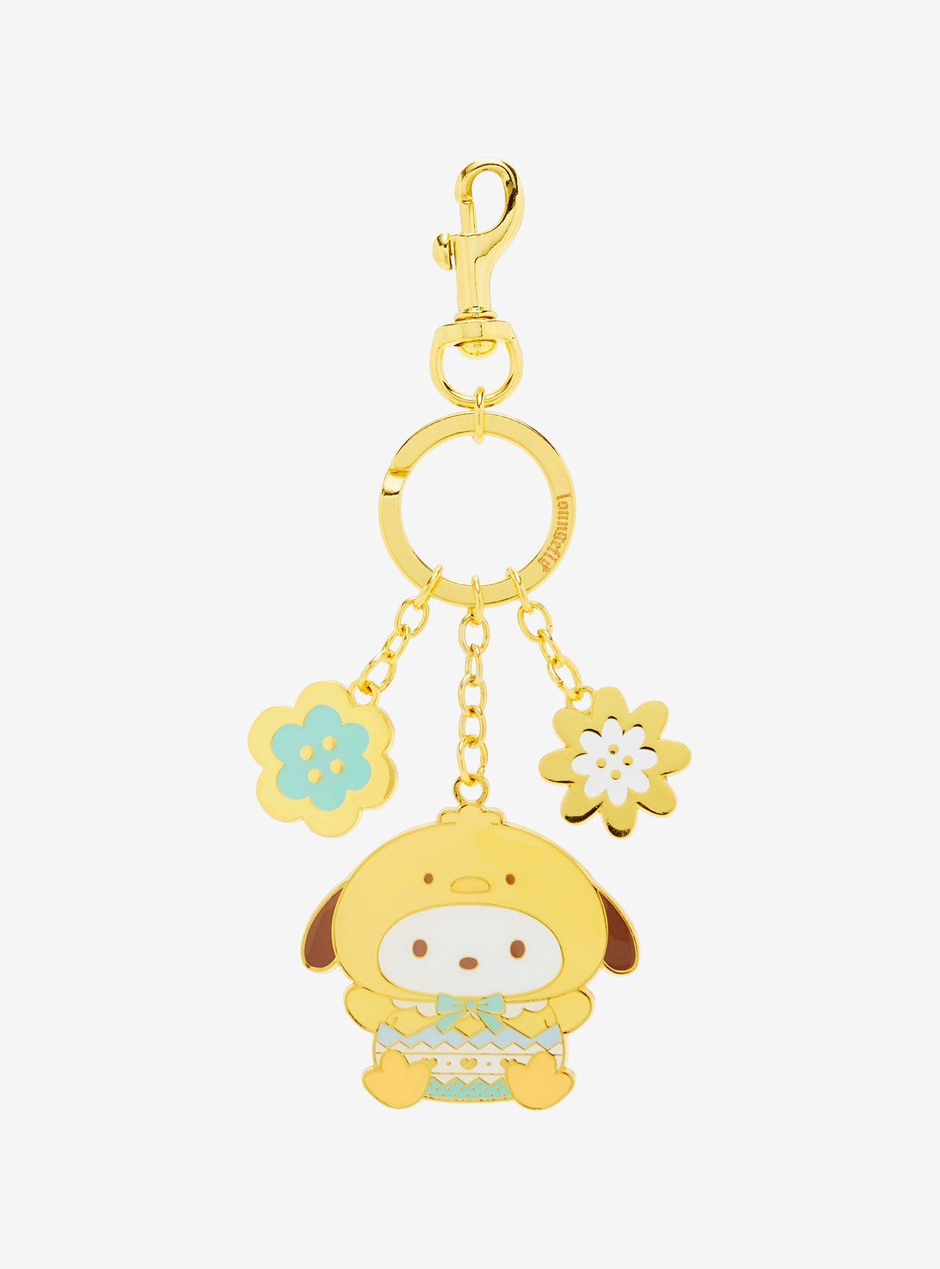 Loungefly Sanrio Pochacco Spring Costume Multi-Charm Keychain, , hi-res