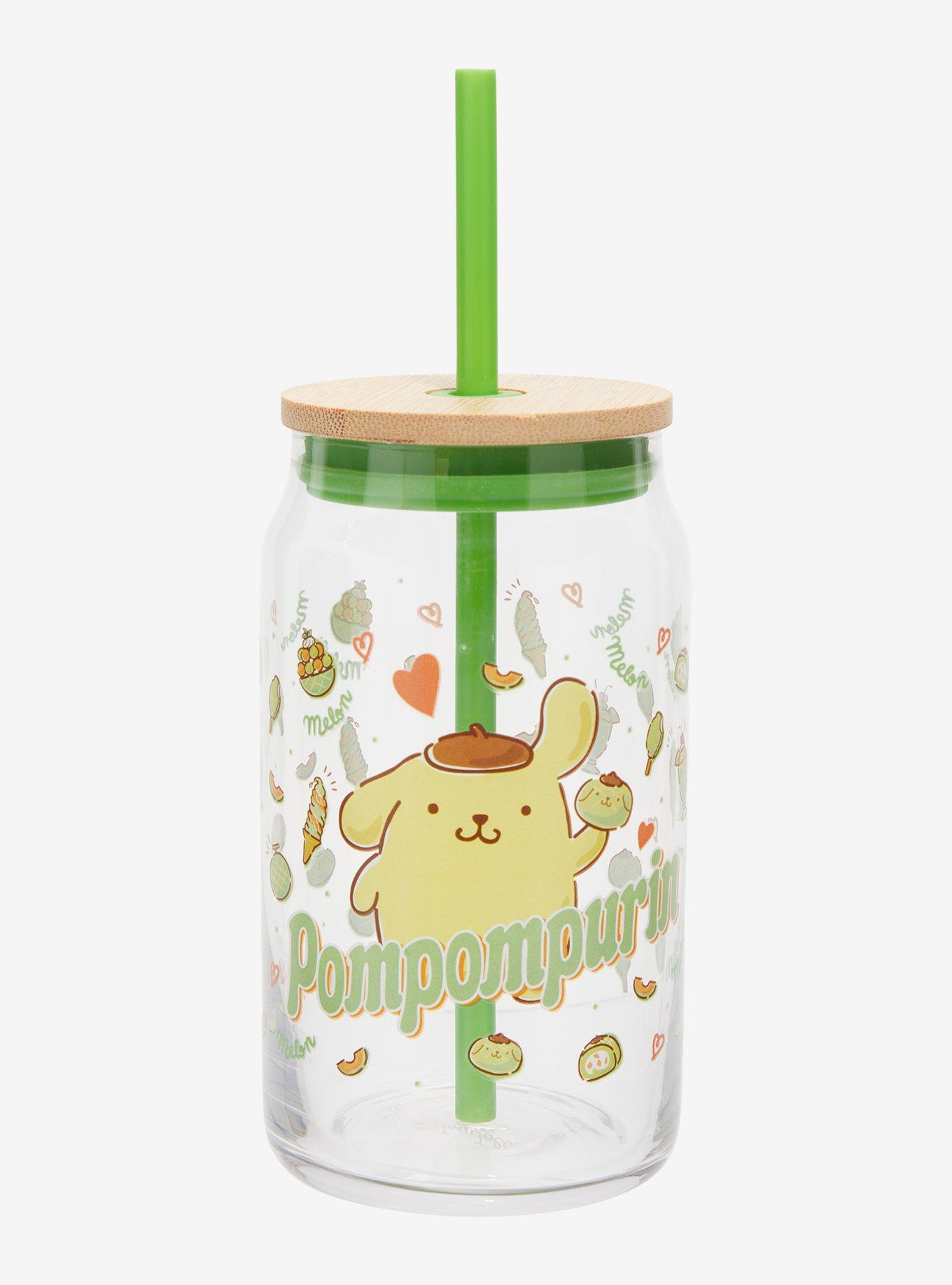 Pompompurin Treats Glass Travel Cup, , hi-res