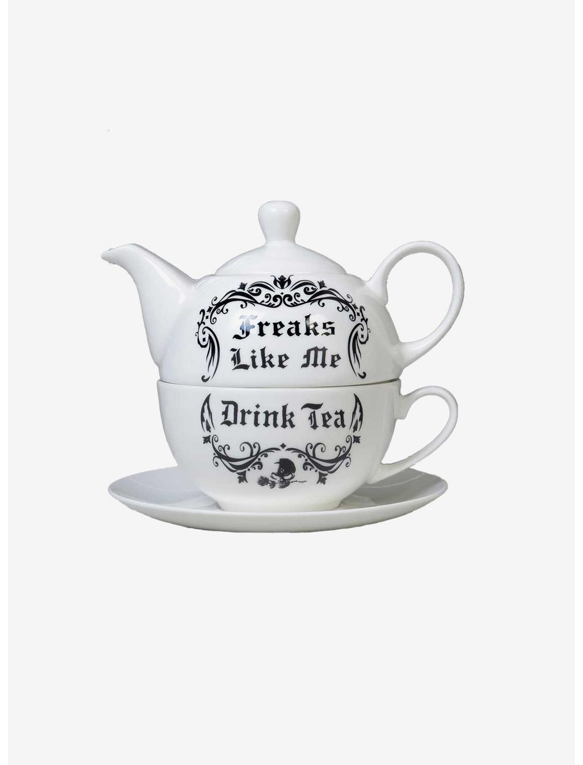 Alchemy of England Freaks Like Me Drink Tea Pot, , hi-res