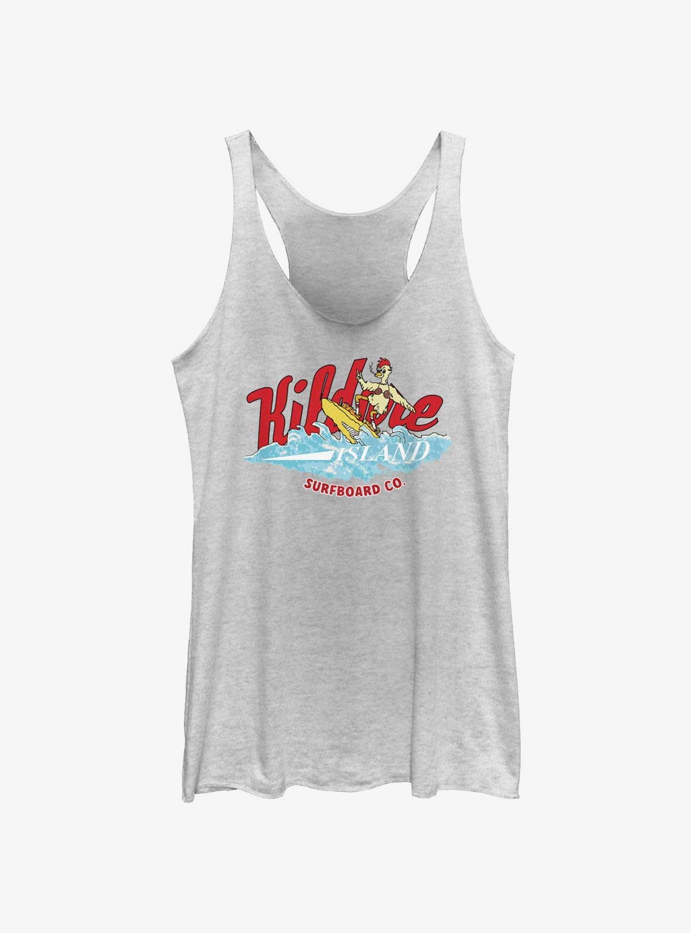 Outer Banks Kildare Island Womens Tank, WHITE HTR, hi-res