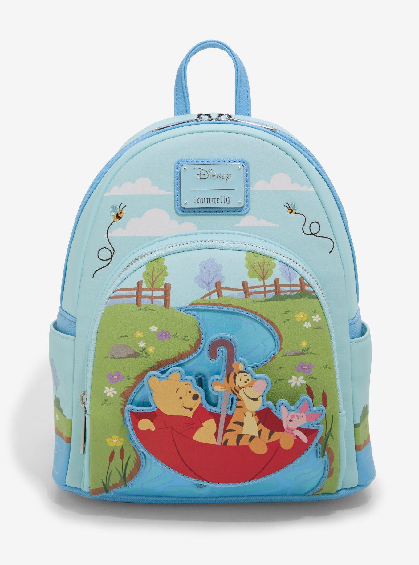 Loungefly Disney Winnie the Pooh Umbrella Scene Mini Backpack