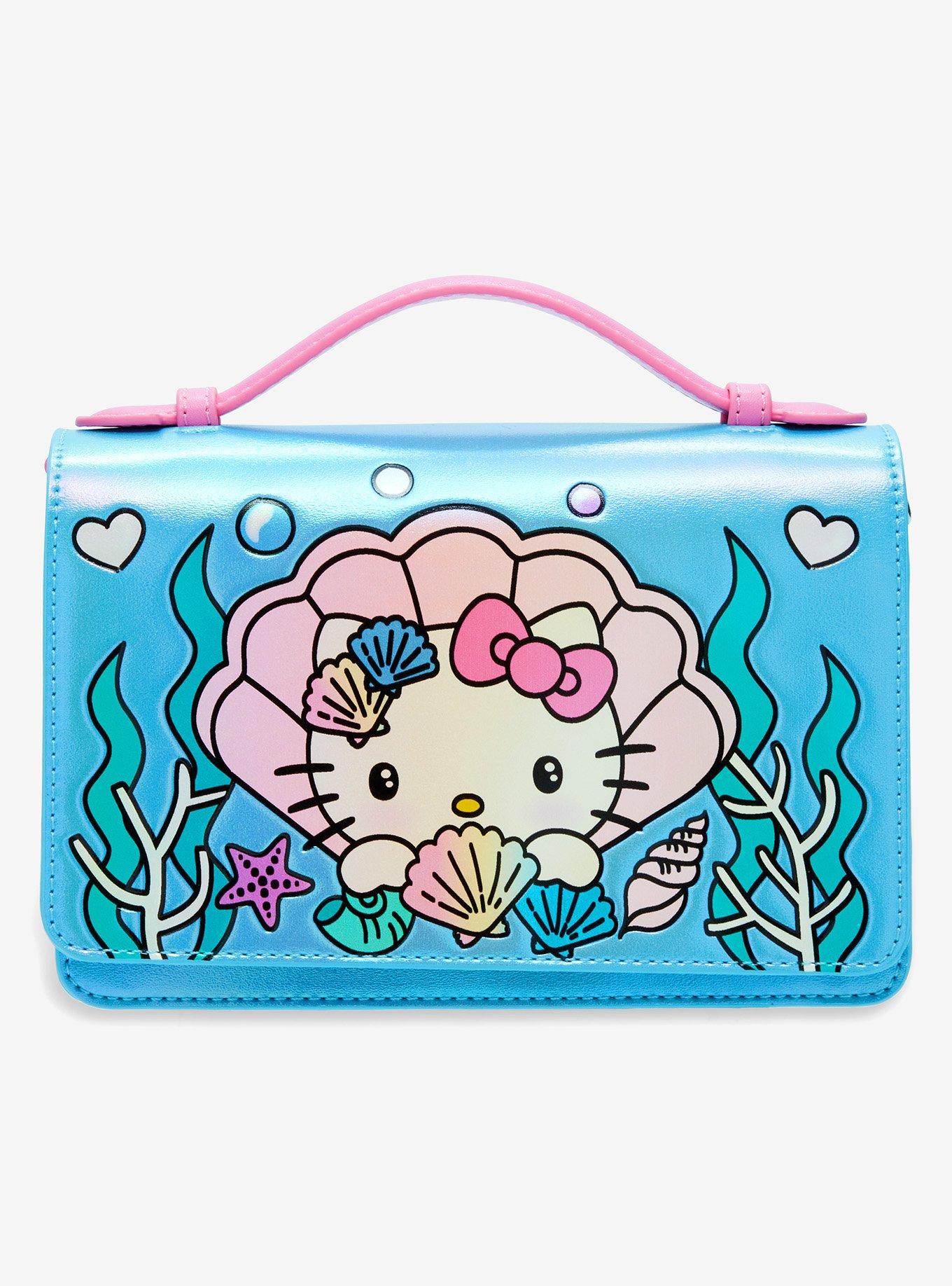 Loungefly Sanrio Hello Kitty Mermaid Metallic Crossbody Bag