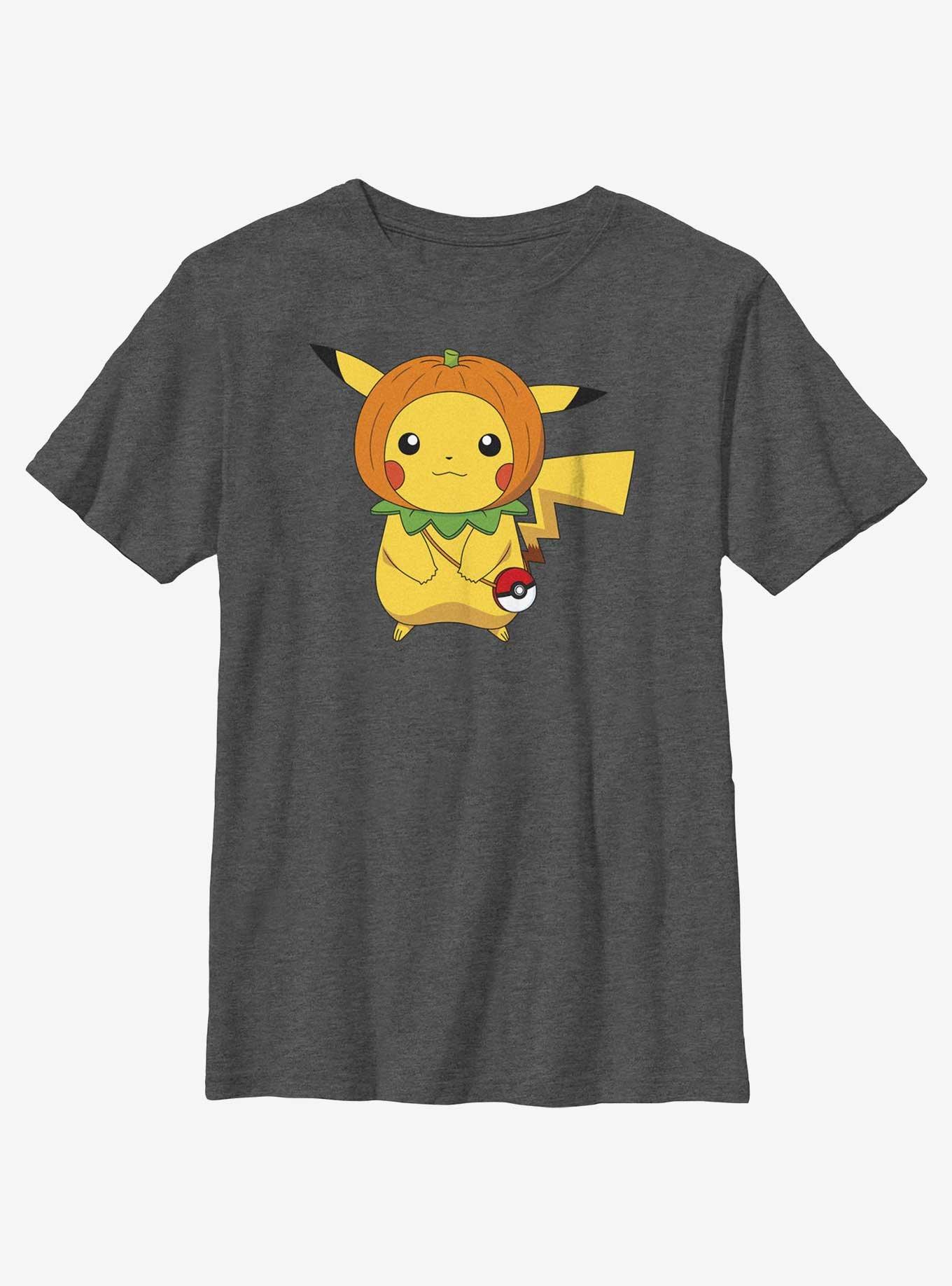 Pokemon Pumpkin Hat Youth Girls T-Shirt, , hi-res