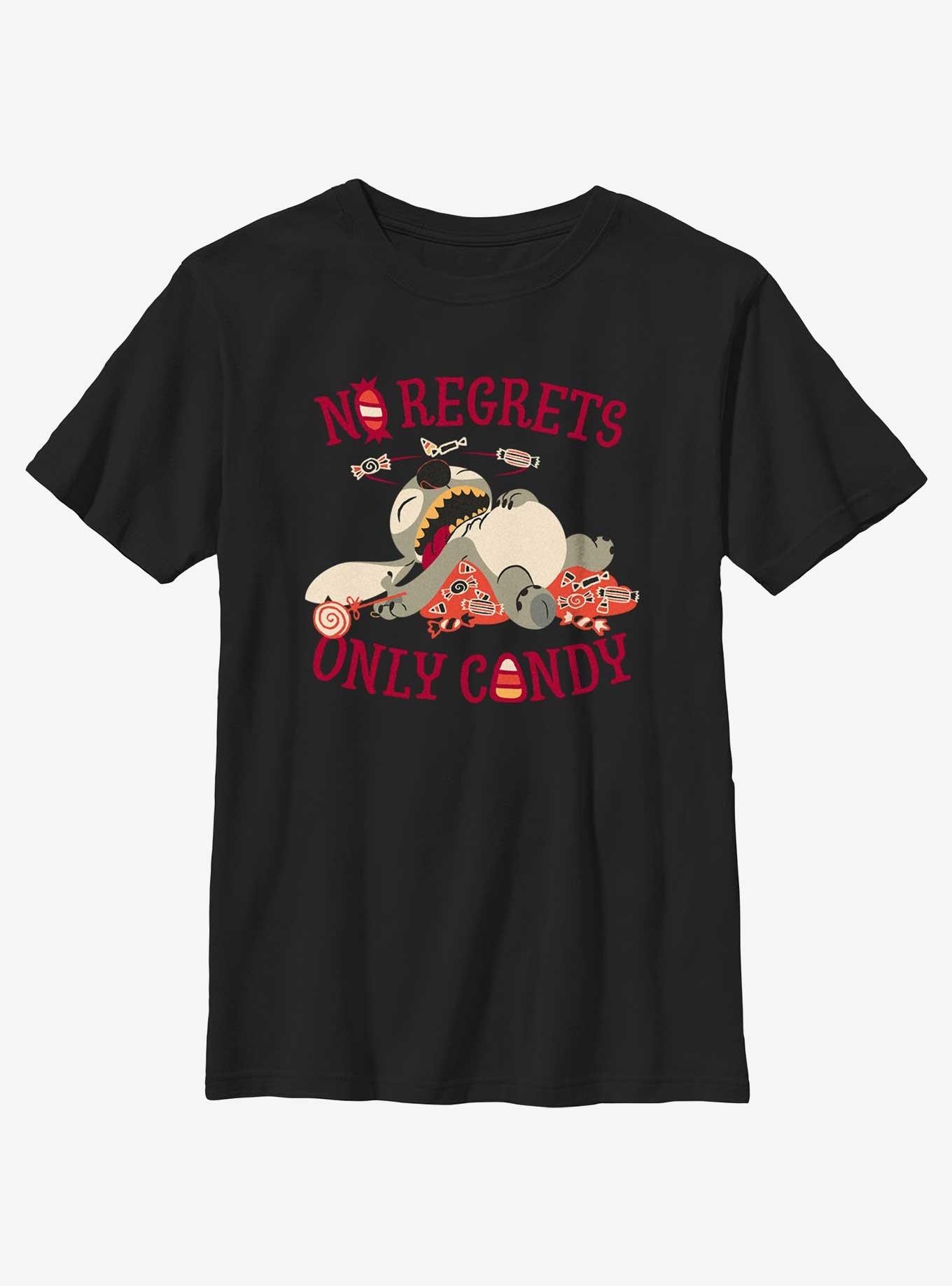 Disney Lilo & Stitch No Regrets Only Candy Youth Girls T-Shirt, , hi-res