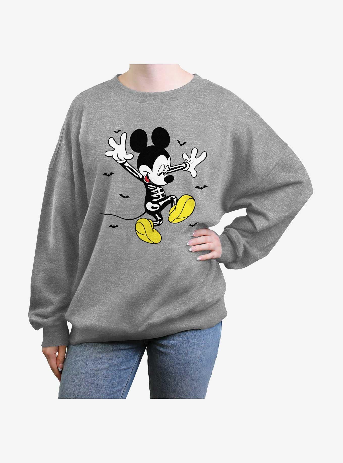 Disney Mickey Mouse Smash Womens Oversized Sweatshirt