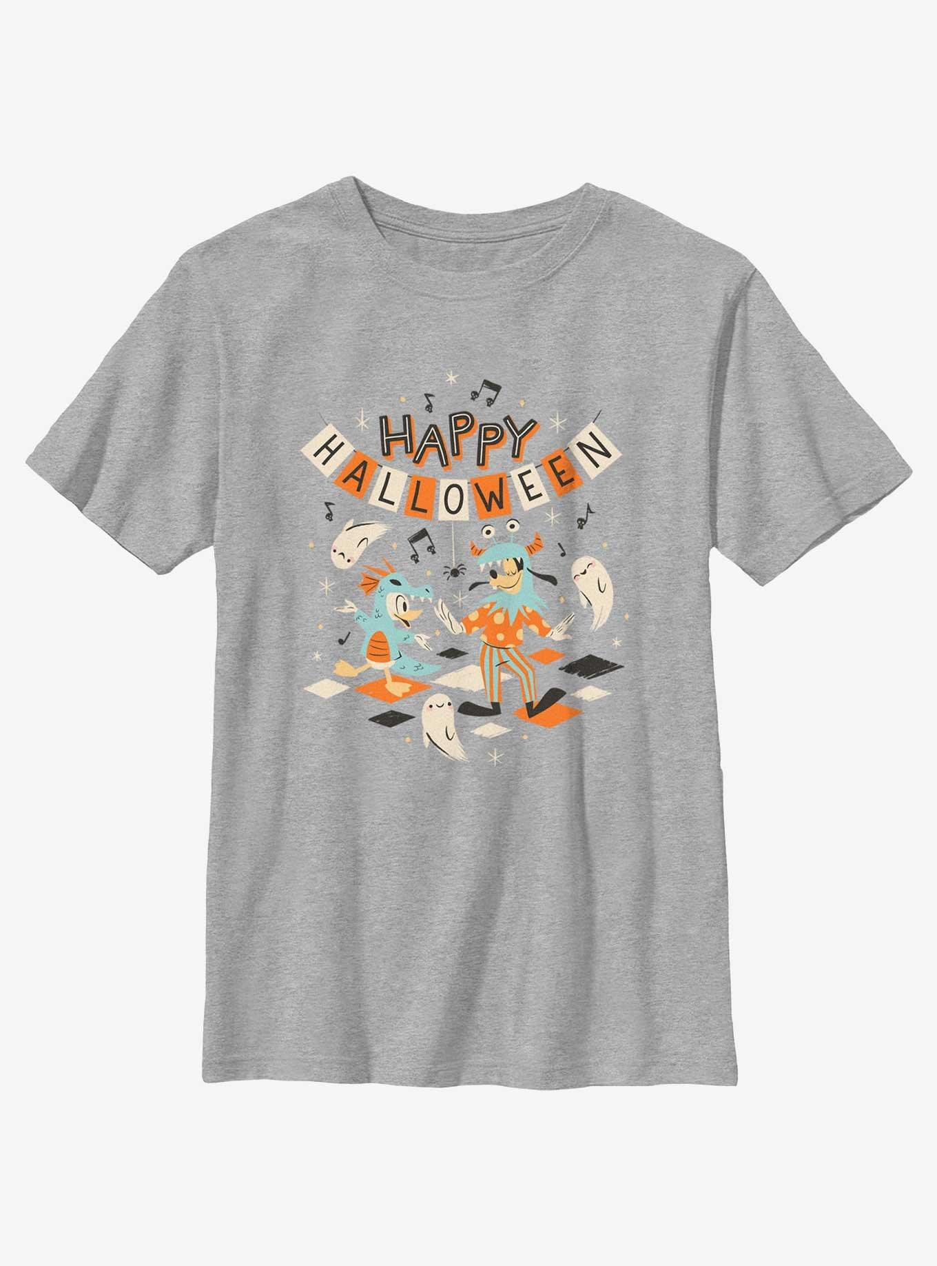 Disney Mickey Mouse Happy Halloween Party Youth Girls T-Shirt, , hi-res