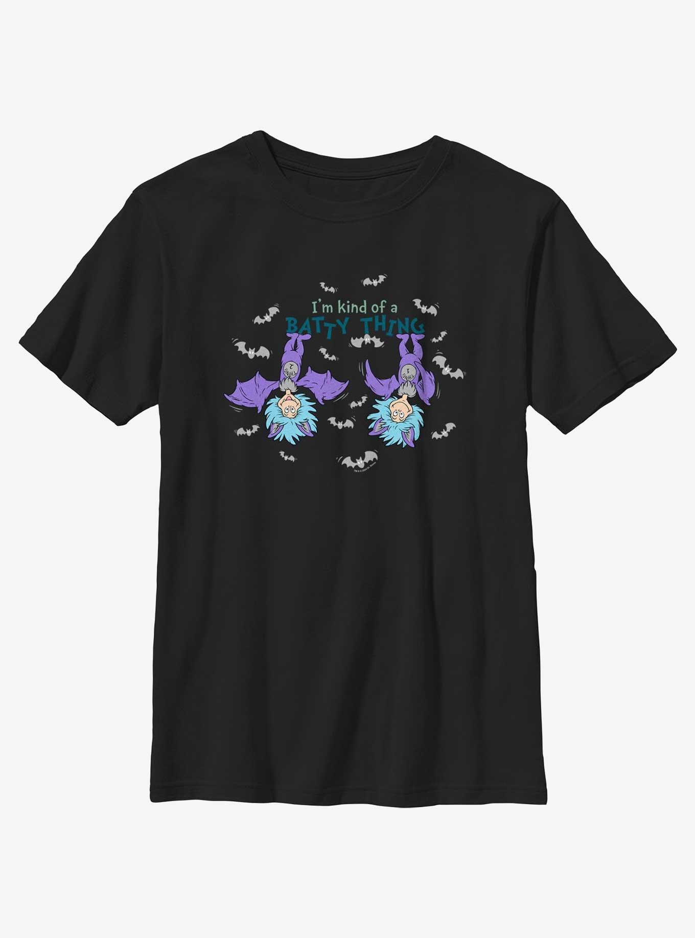 Dr. Seuss Batty Things Youth Girls T-Shirt, , hi-res