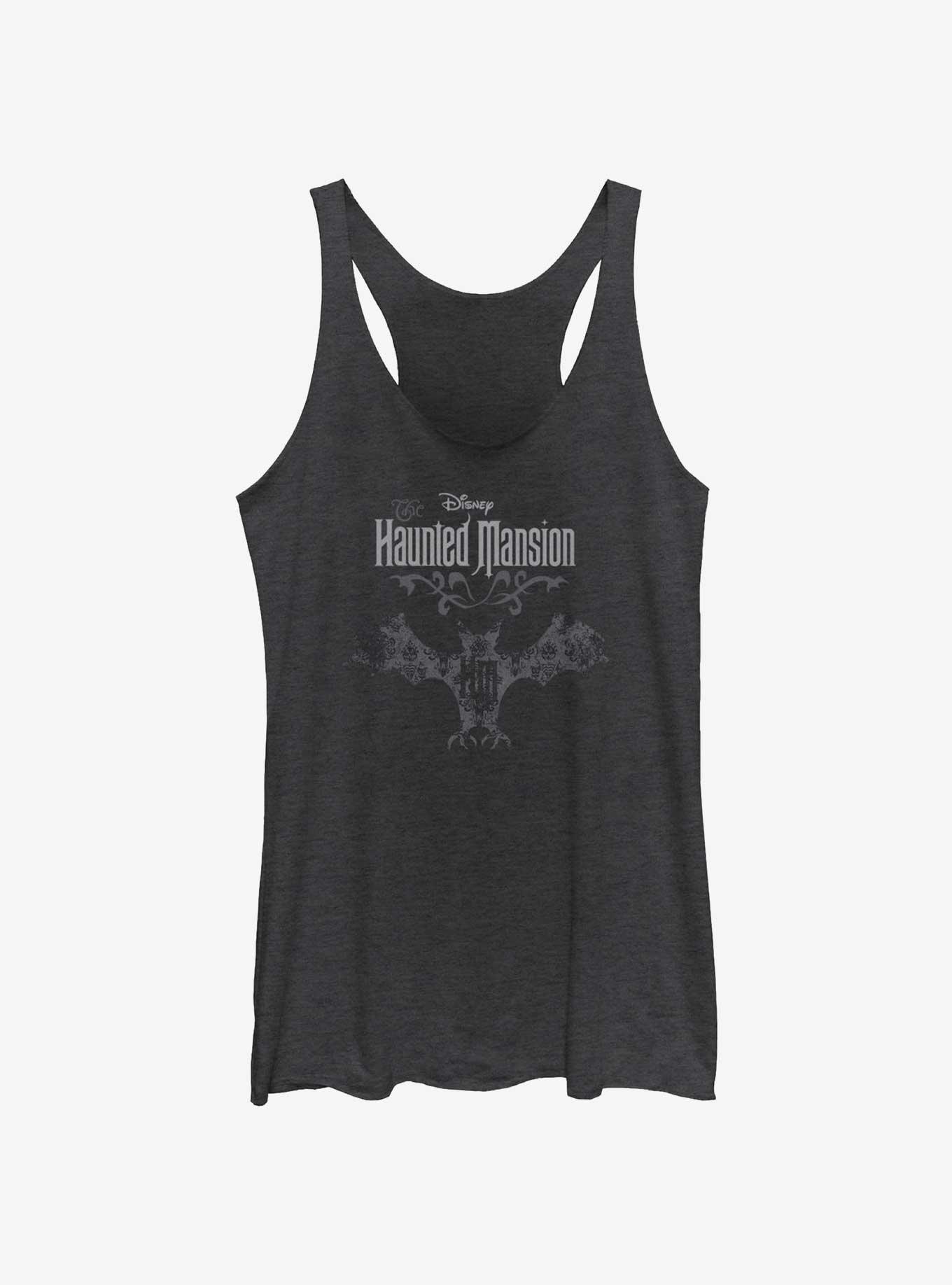 Disney The Haunted Mansion Bat Logo Womens Tank Top, , hi-res