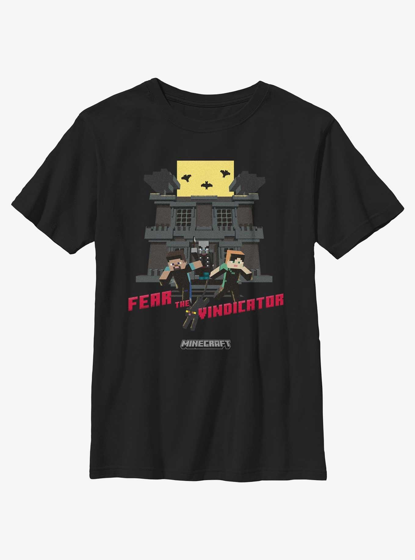 Minecraft Fear The Vindicator Youth Girls T-Shirt, , hi-res