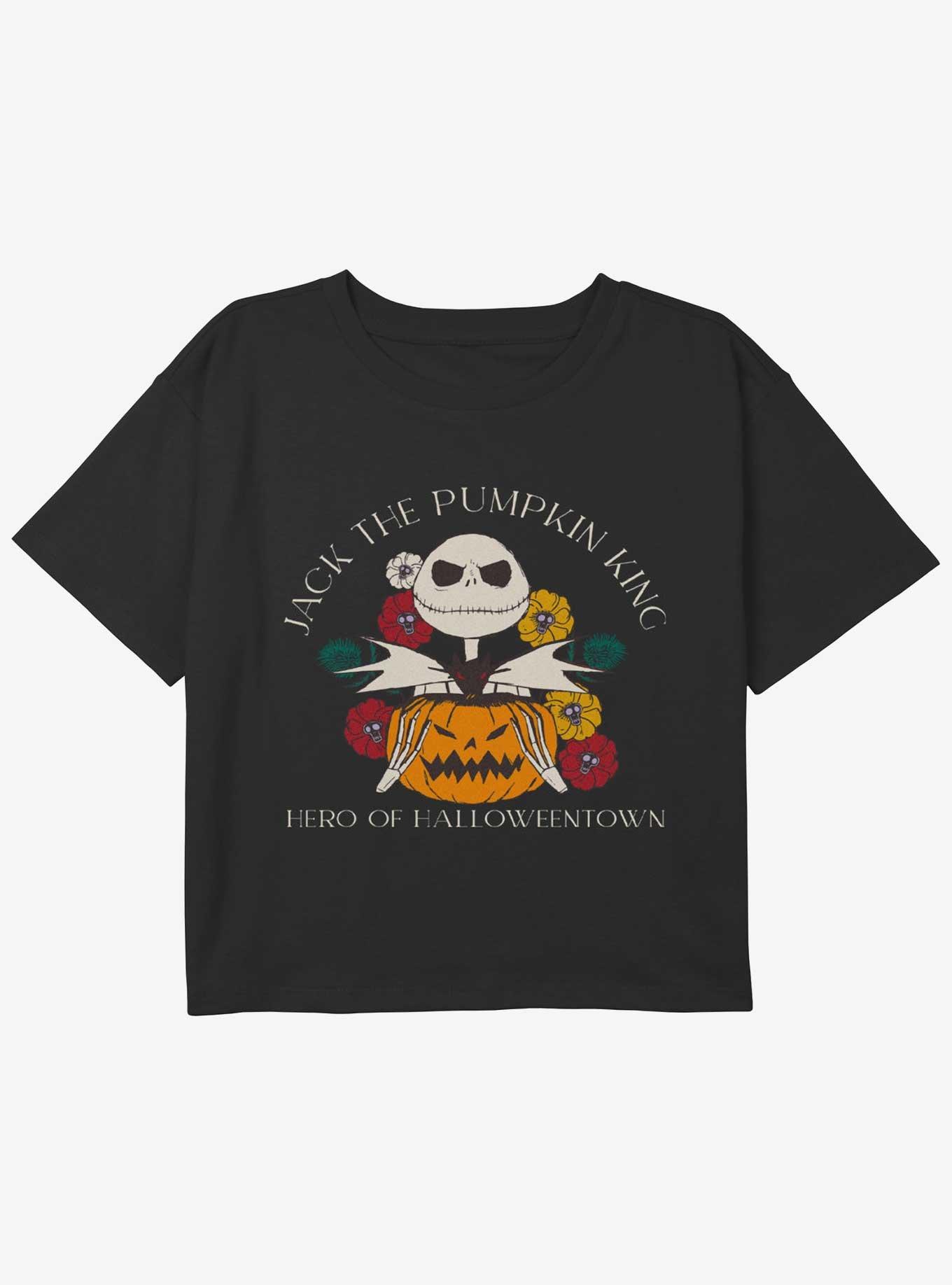 Disney The Nightmare Before Christmas Hero Of Halloweentown Youth Girls Boxy T-Shirt, , hi-res