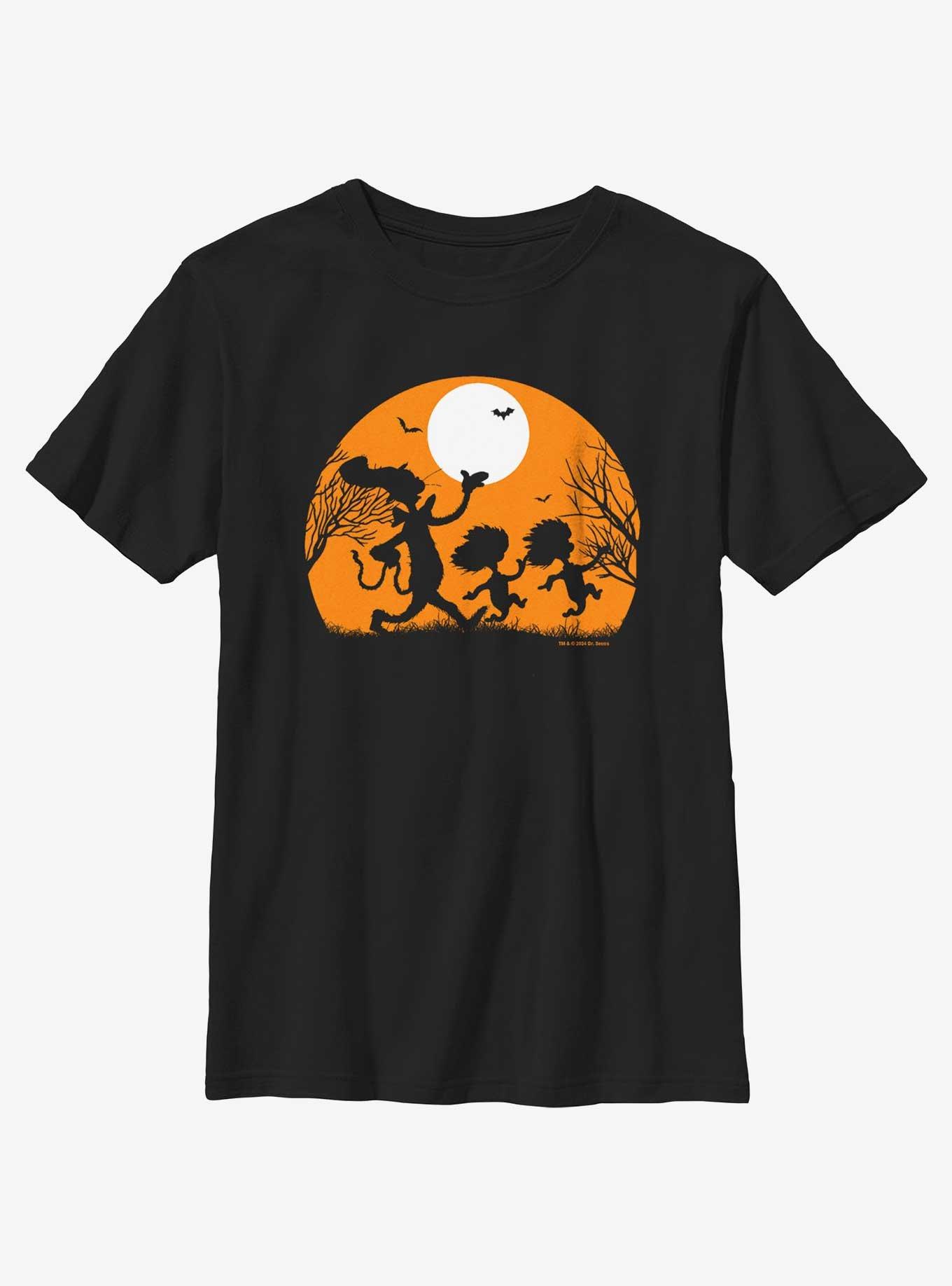 Dr. Seuss Cat In The Hat Haunted Hat Youth Girls T-Shirt