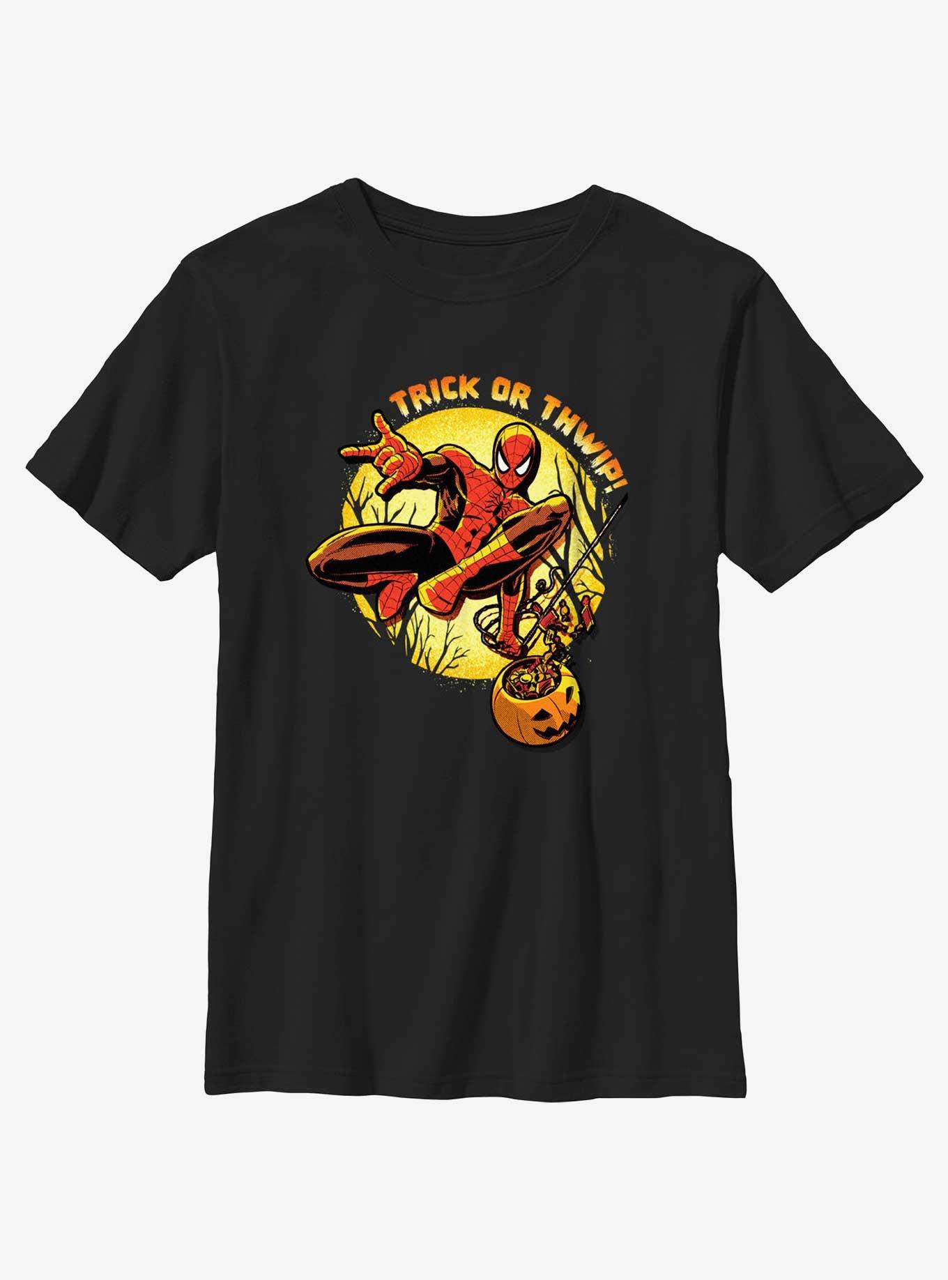 Marvel Spider-Man Trick Or Twip Spider Youth Girls T-Shirt, , hi-res