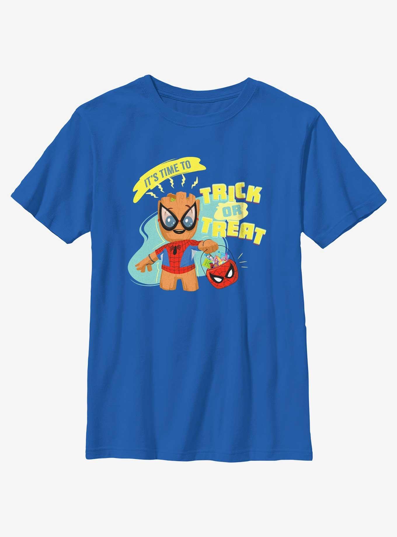 I Am Groot Trick Or Treat Time Youth Girls T-Shirt, , hi-res