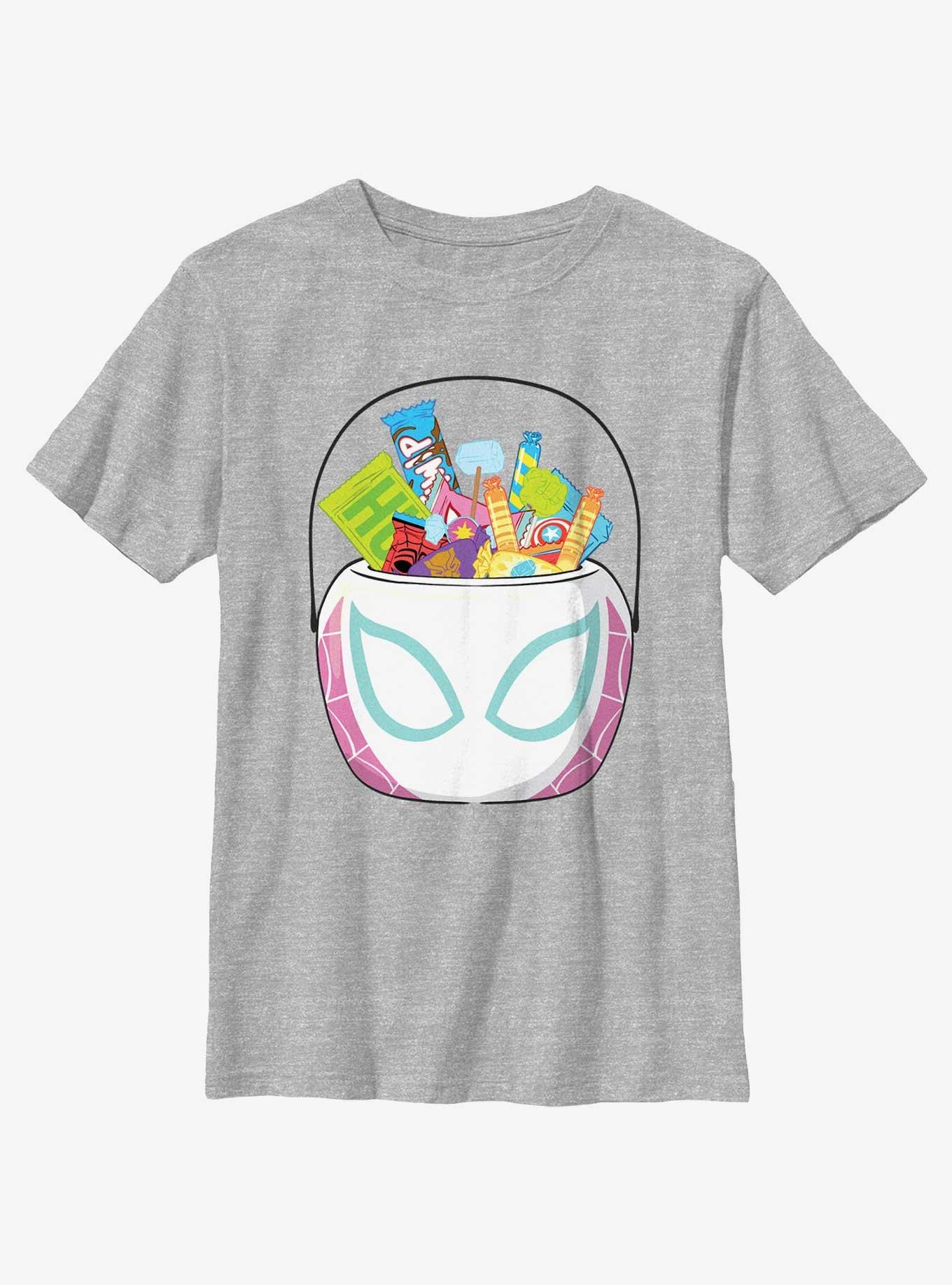 Marvel Spider-Gwen Ghost Spider Halloween Basket Youth Girls T-Shirt, , hi-res