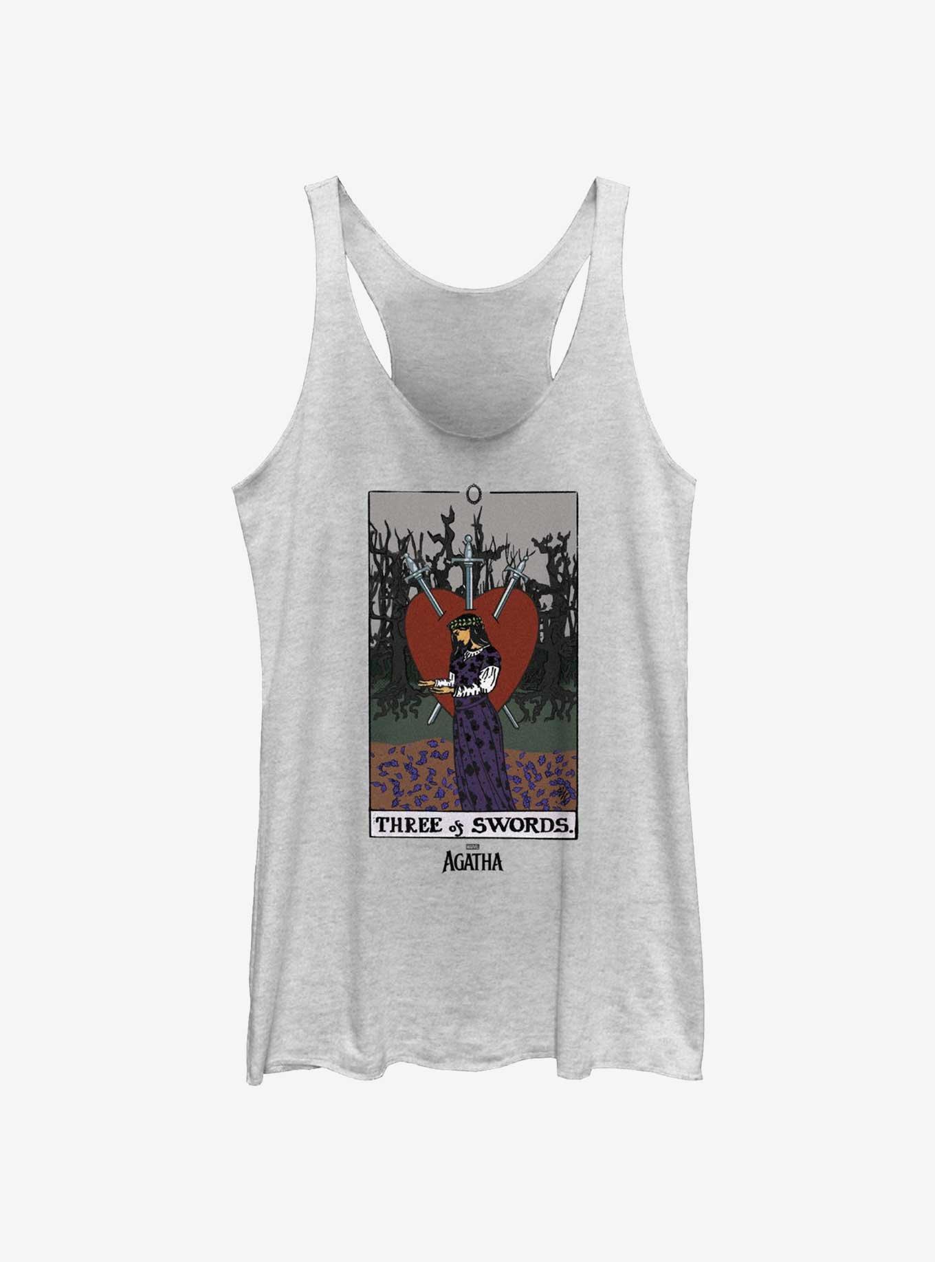 Marvel Agatha Three Of Swords Womens Tank, , hi-res