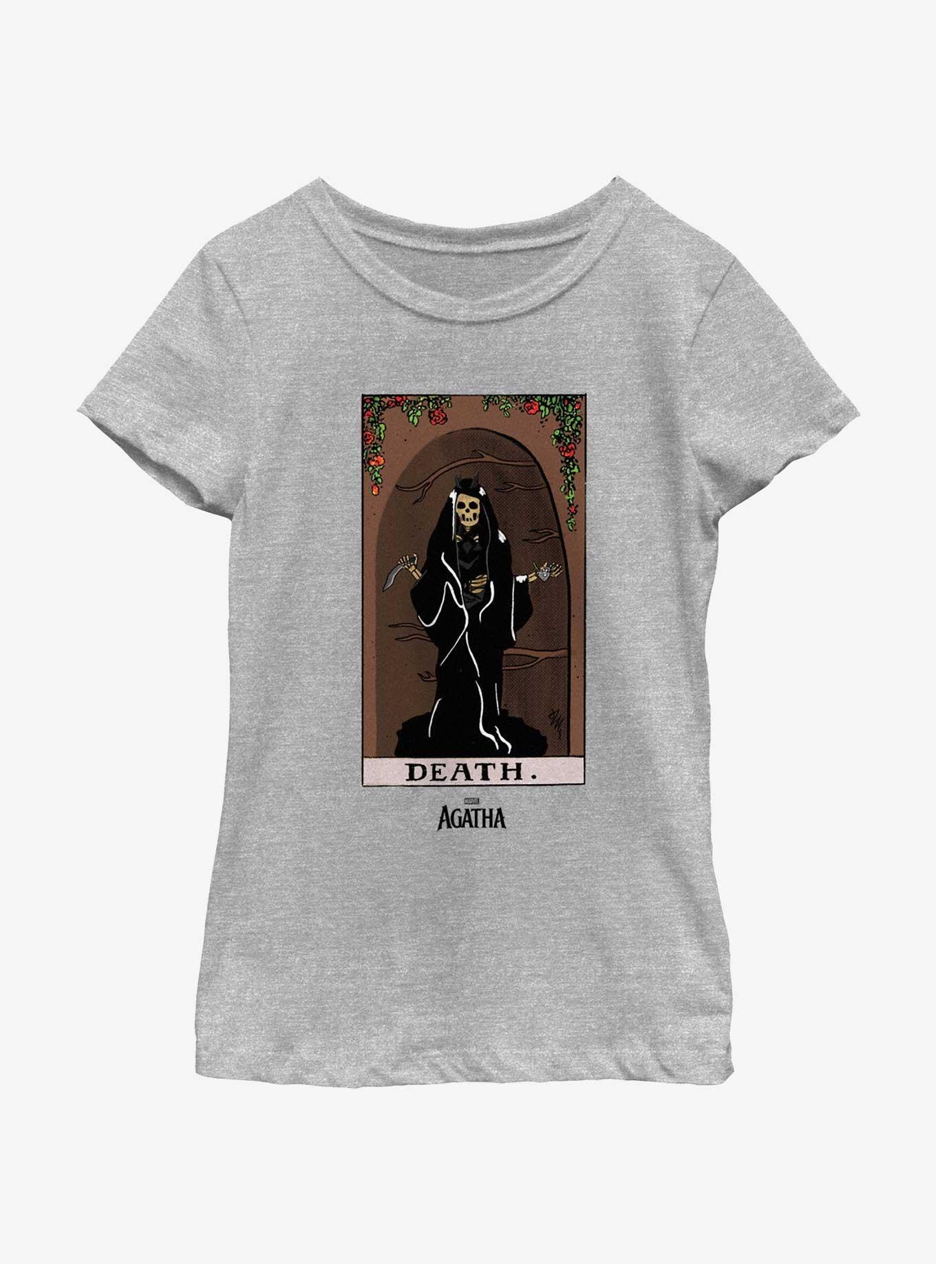 Marvel Agatha Death Tarot Card Youth Girls T-Shirt, , hi-res