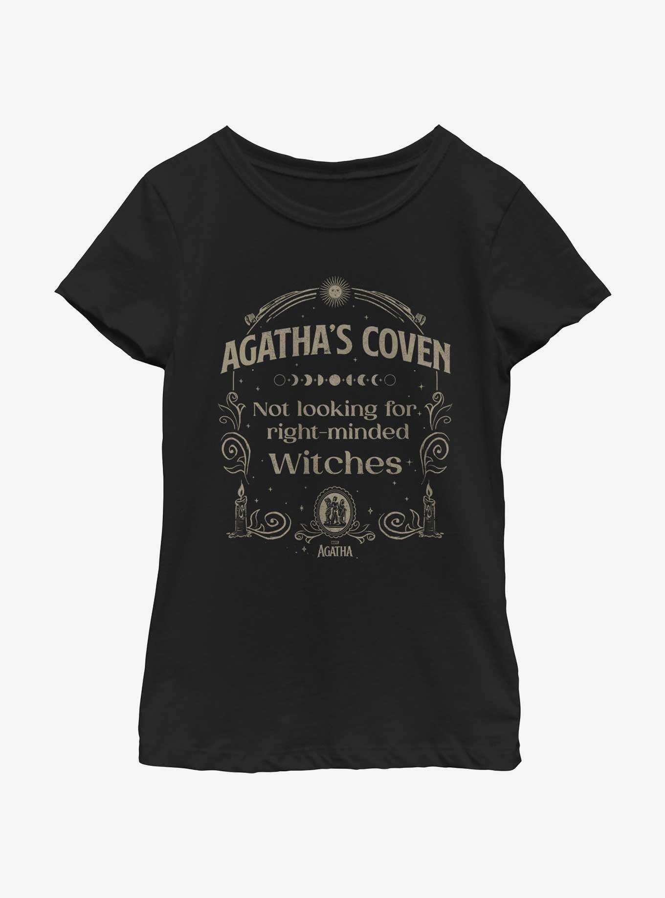 Marvel Agatha Coven Youth Girls T-Shirt, BLACK, hi-res