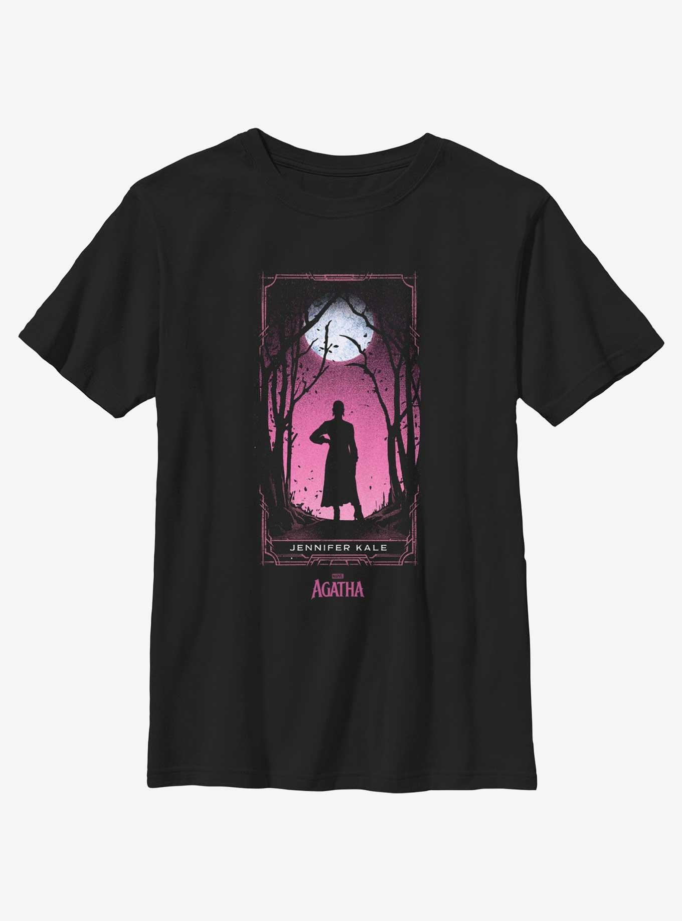 Marvel Agatha Jennifer Kale Youth T-Shirt, BLACK, hi-res