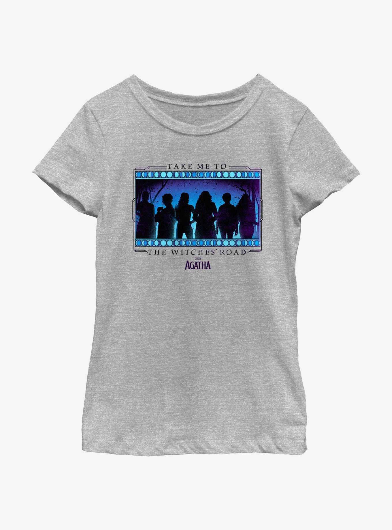 Marvel Agatha The Witches Road Youth Girls T-Shirt, , hi-res