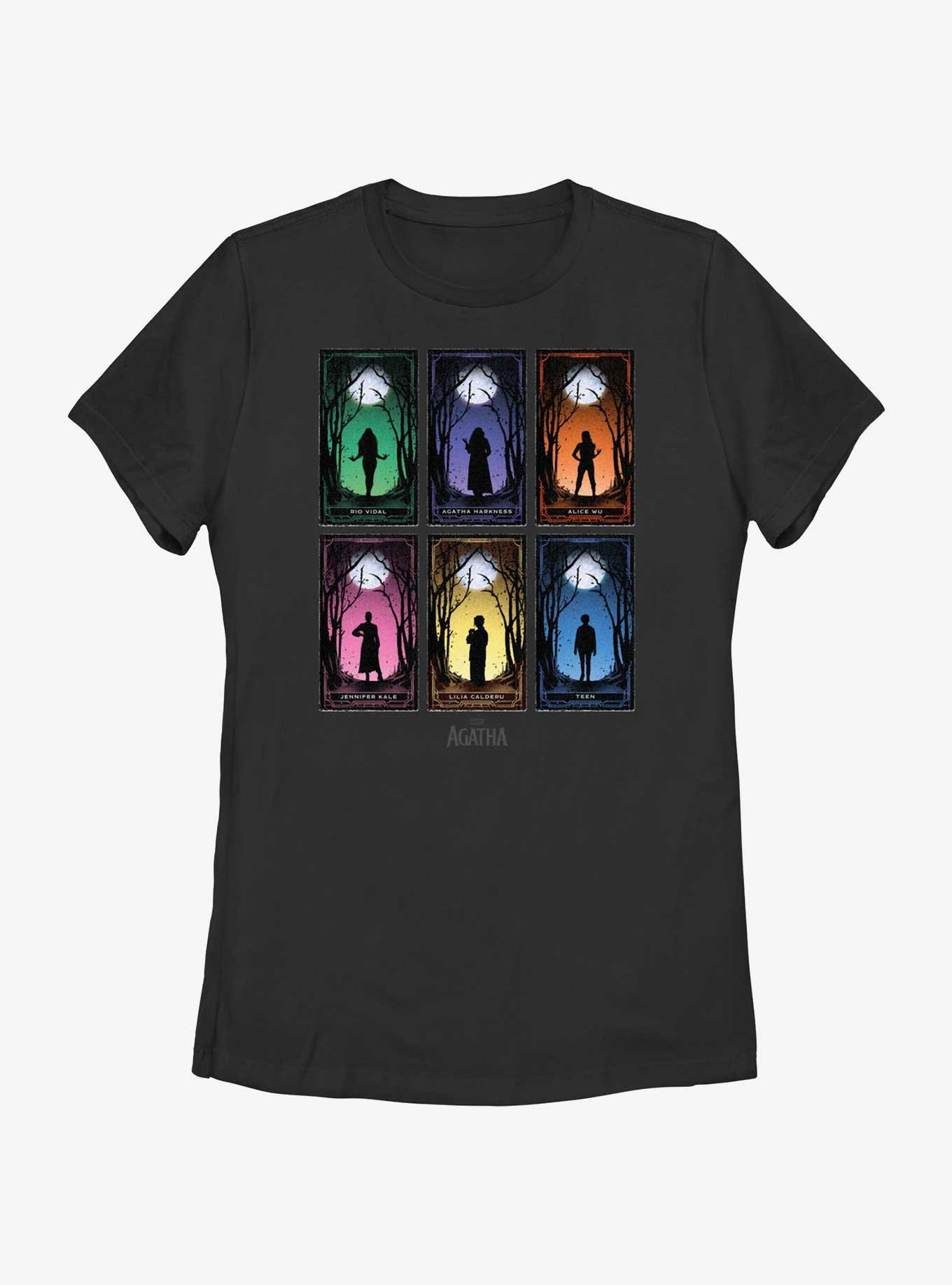 Marvel Agatha Cards Womens T-Shirt, , hi-res
