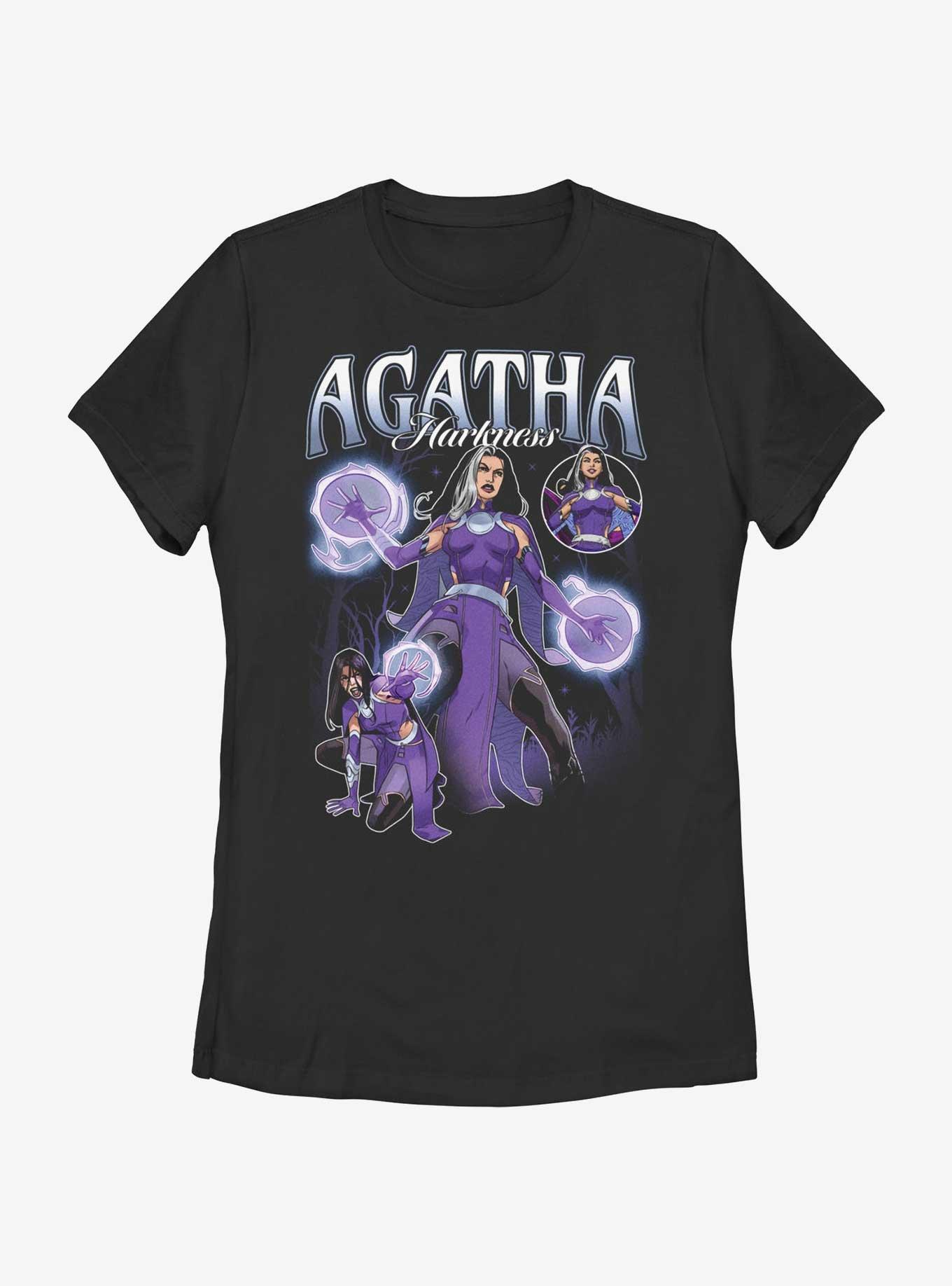 Marvel Agatha Pose Womens T-Shirt, BLACK, hi-res