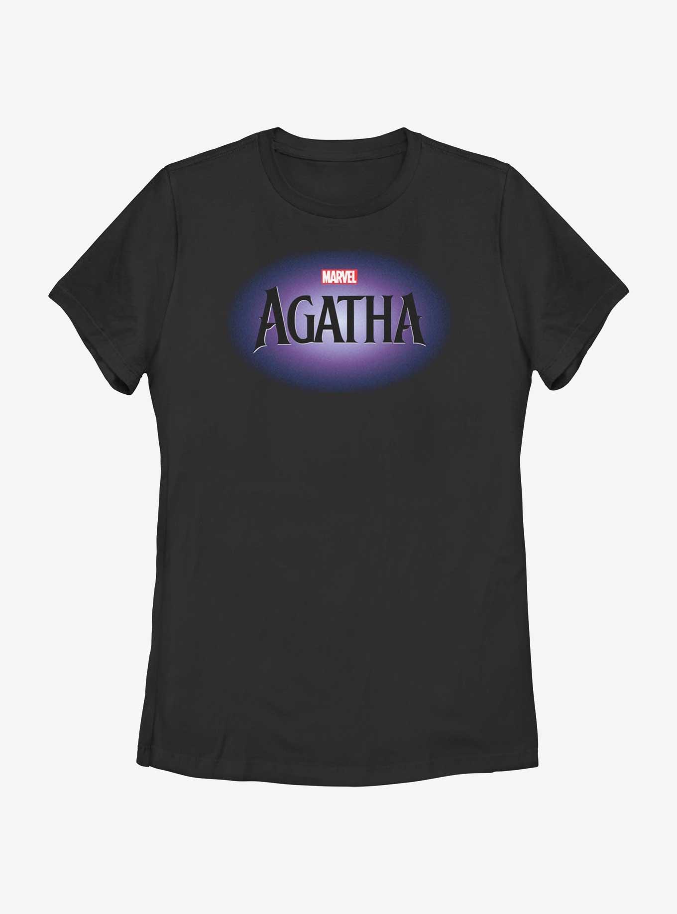 Marvel Agatha Logo Womens T-Shirt, BLACK, hi-res