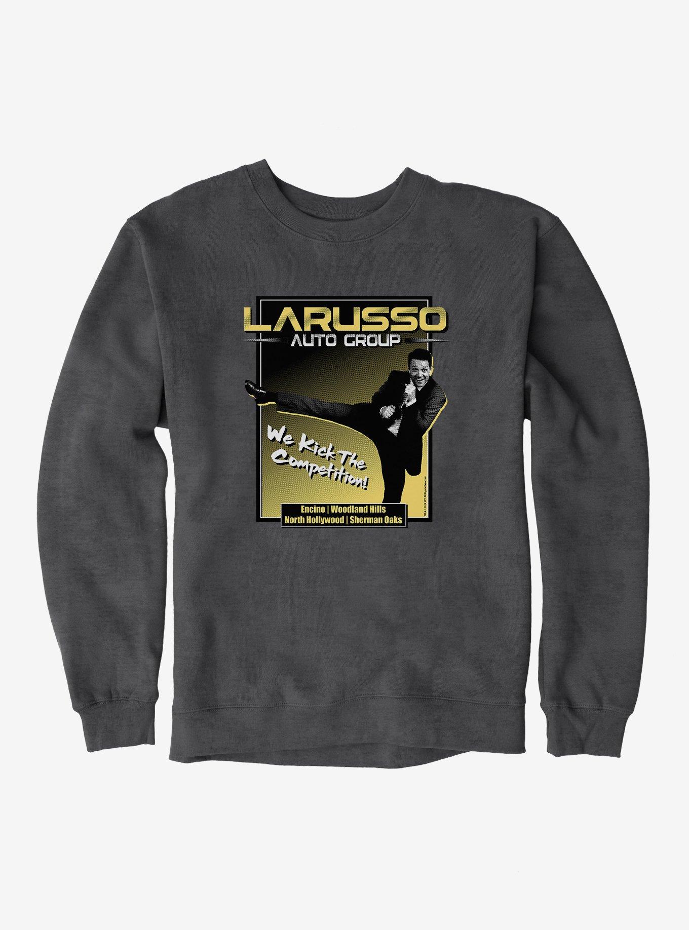 Cobra Kai Larusso Auto Group Sweatshirt, DARK HEATHER, hi-res