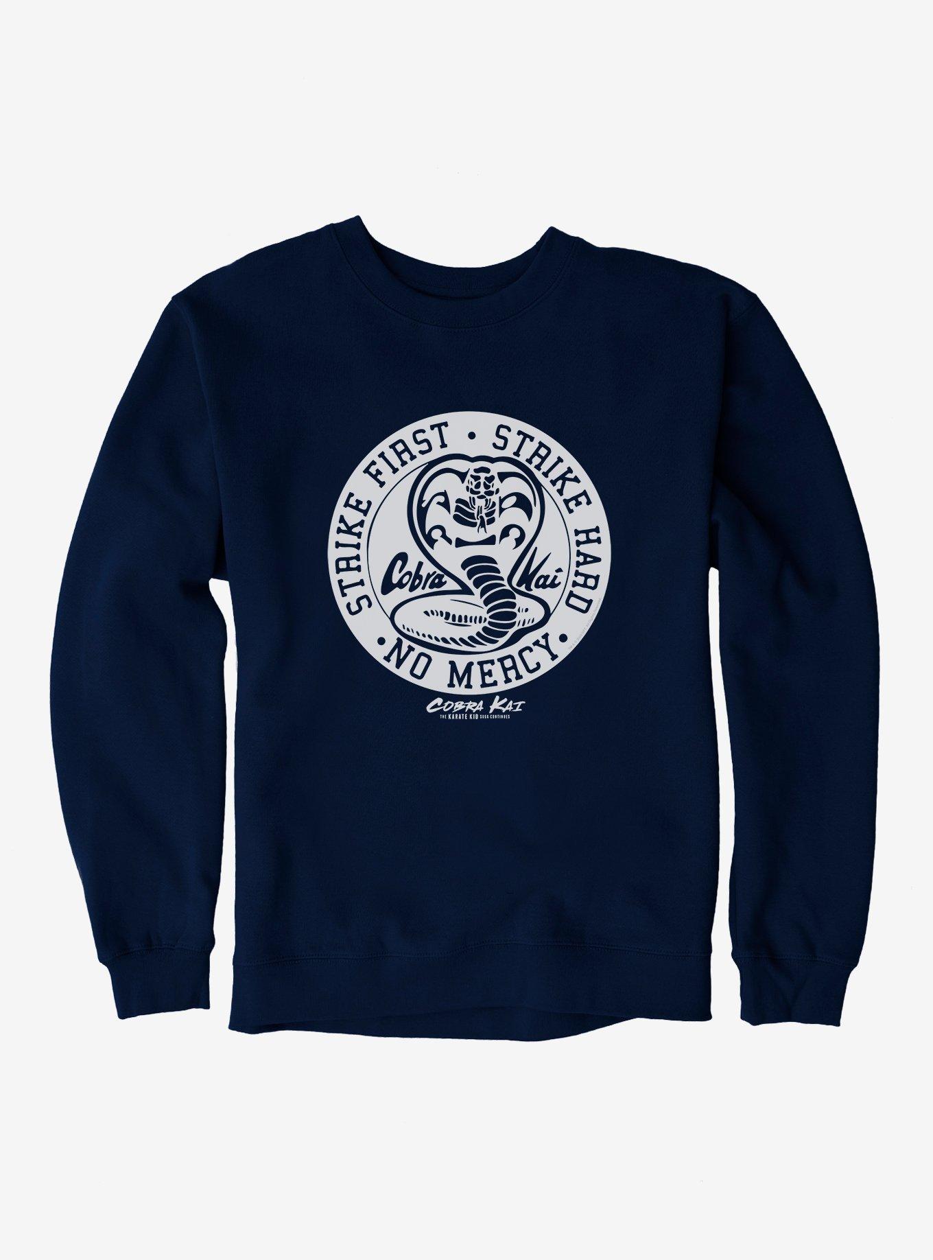 Cobra Kai No Mercy Logo Sweatshirt, , hi-res