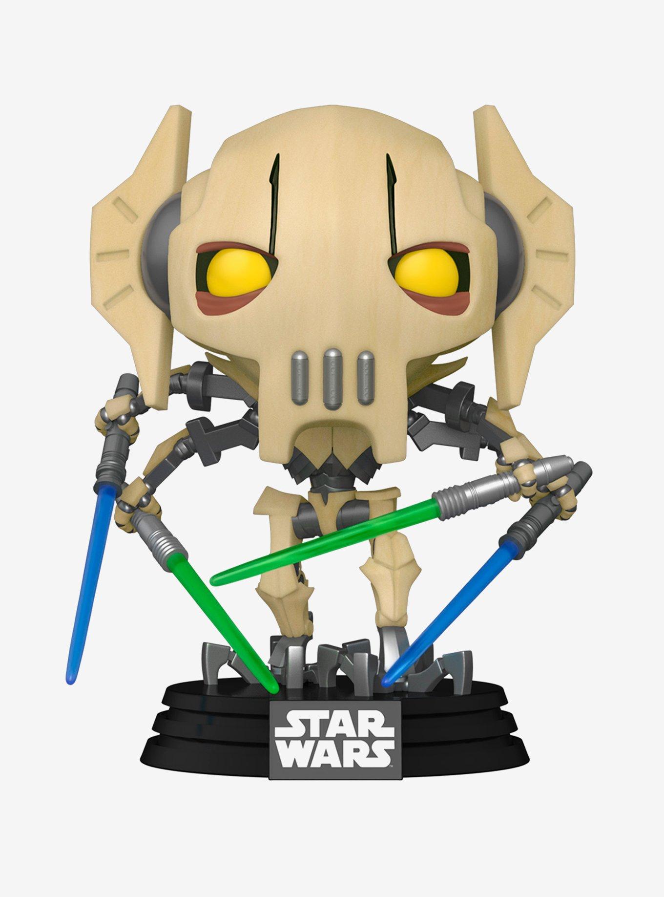 Funko Star Wars Pop! General Grievous Vinyl Bobble-Head Hot Topic Exclusive, , hi-res