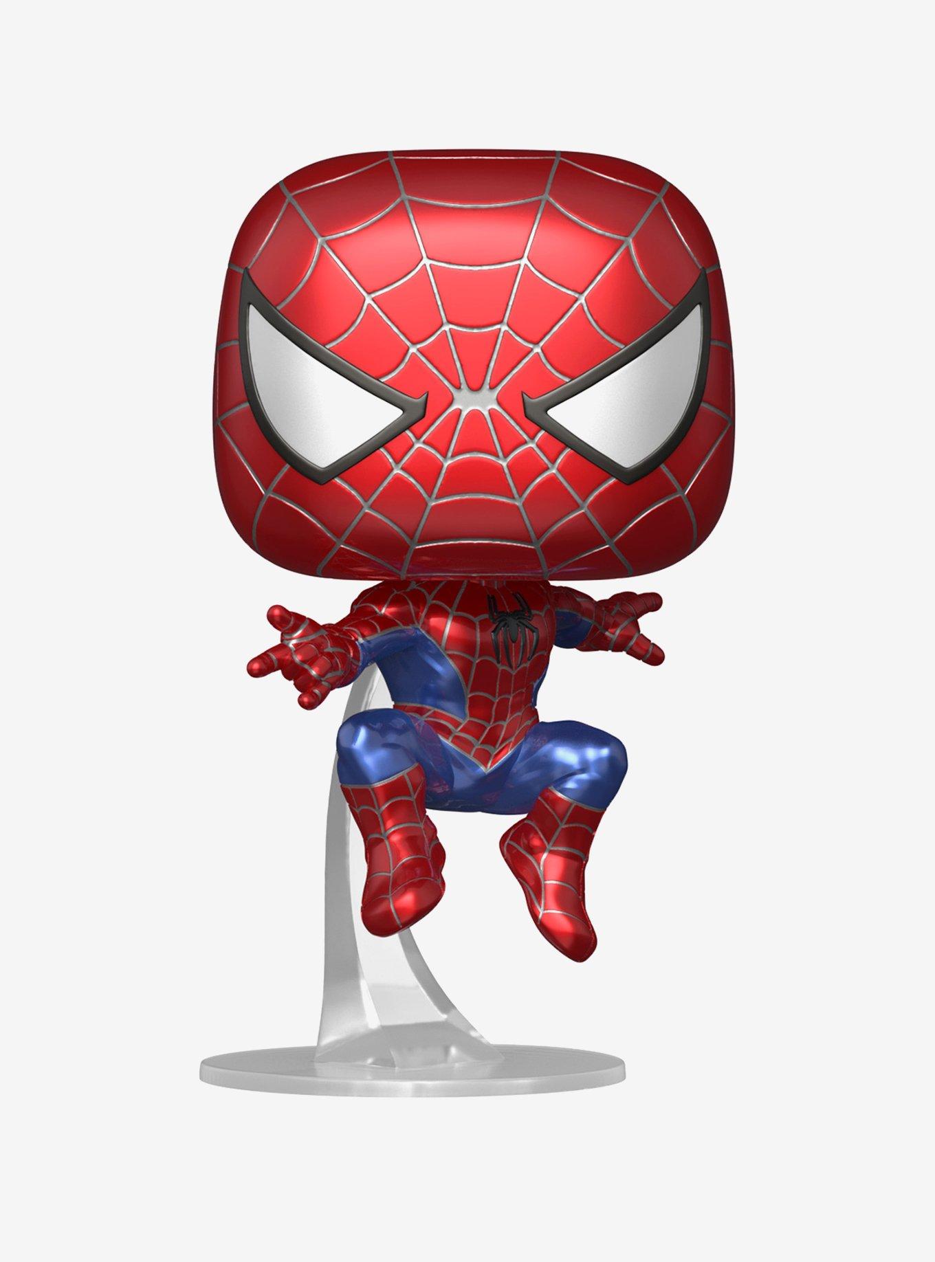 Funko Marvel Spider-Man: No Way Home Pop! Friendly Neighborhood Spider-Man Vinyl Bobble-Head Hot Topic Exclusive