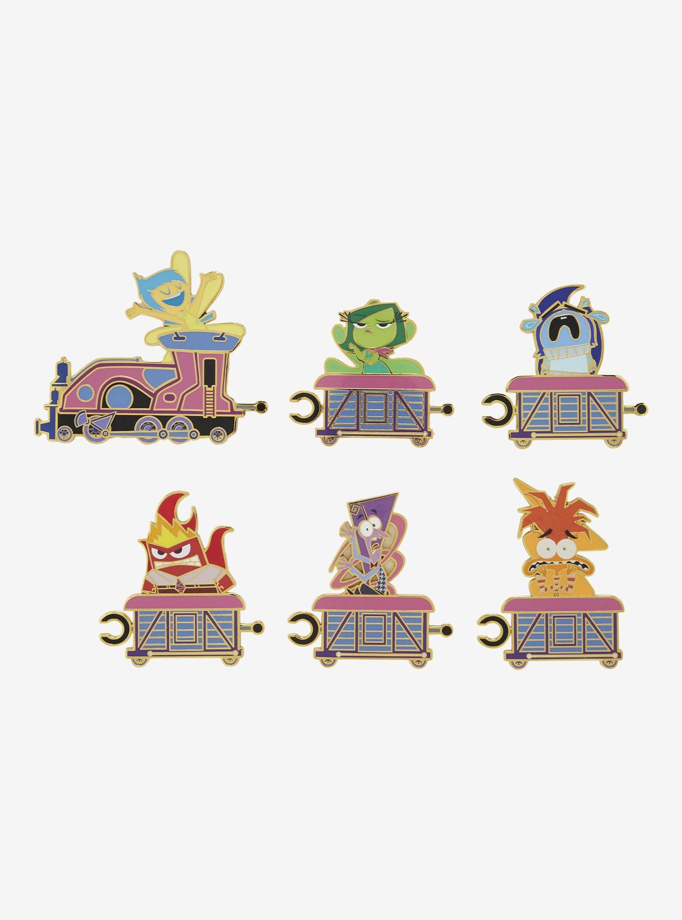 Disney Pixar Inside Out 2 Emotions Train Blind Box Enamel Pin, , hi-res