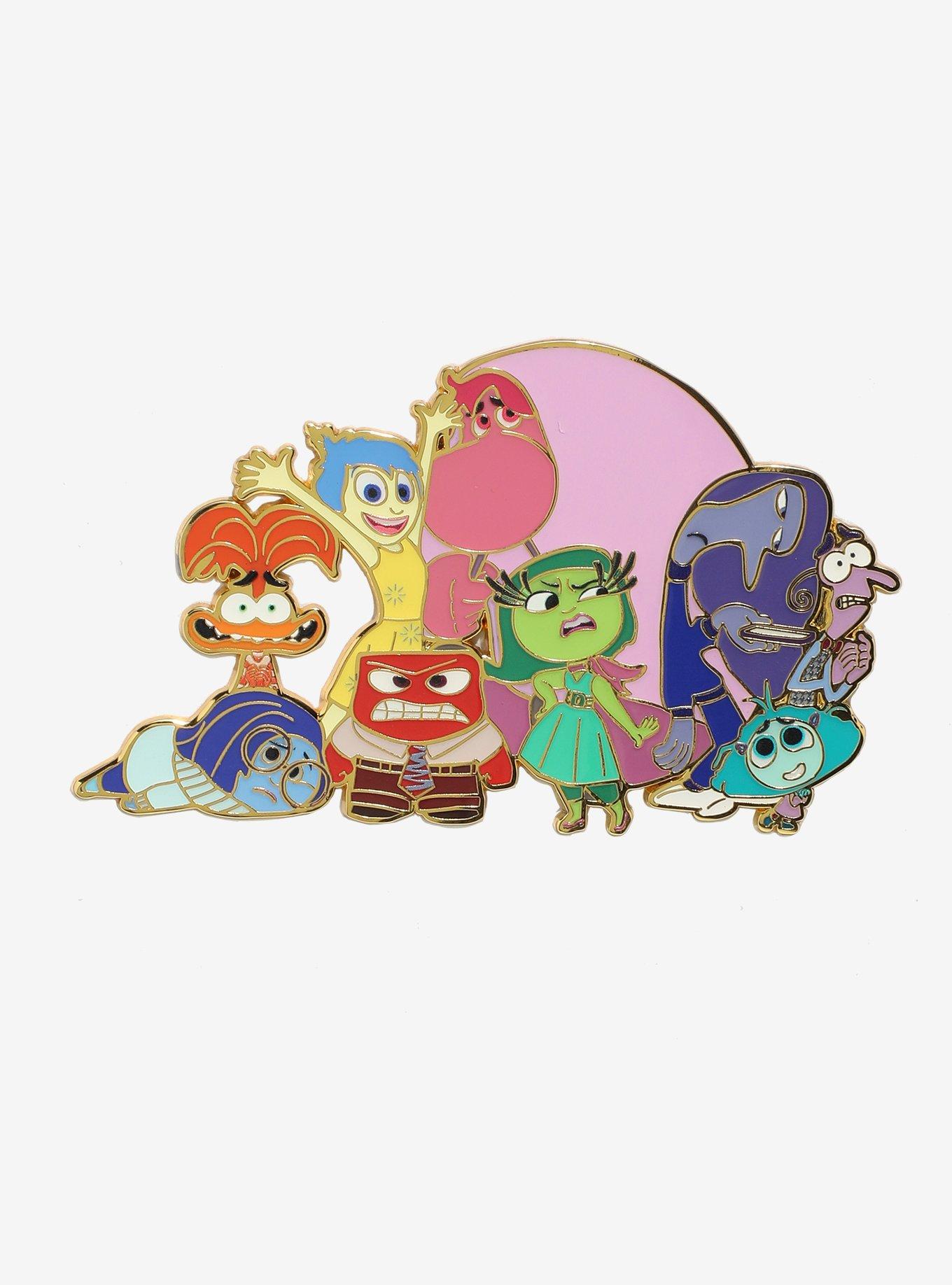 Disney Pixar Inside Out 2 Emotions Group Portrait Enamel Pin, , hi-res