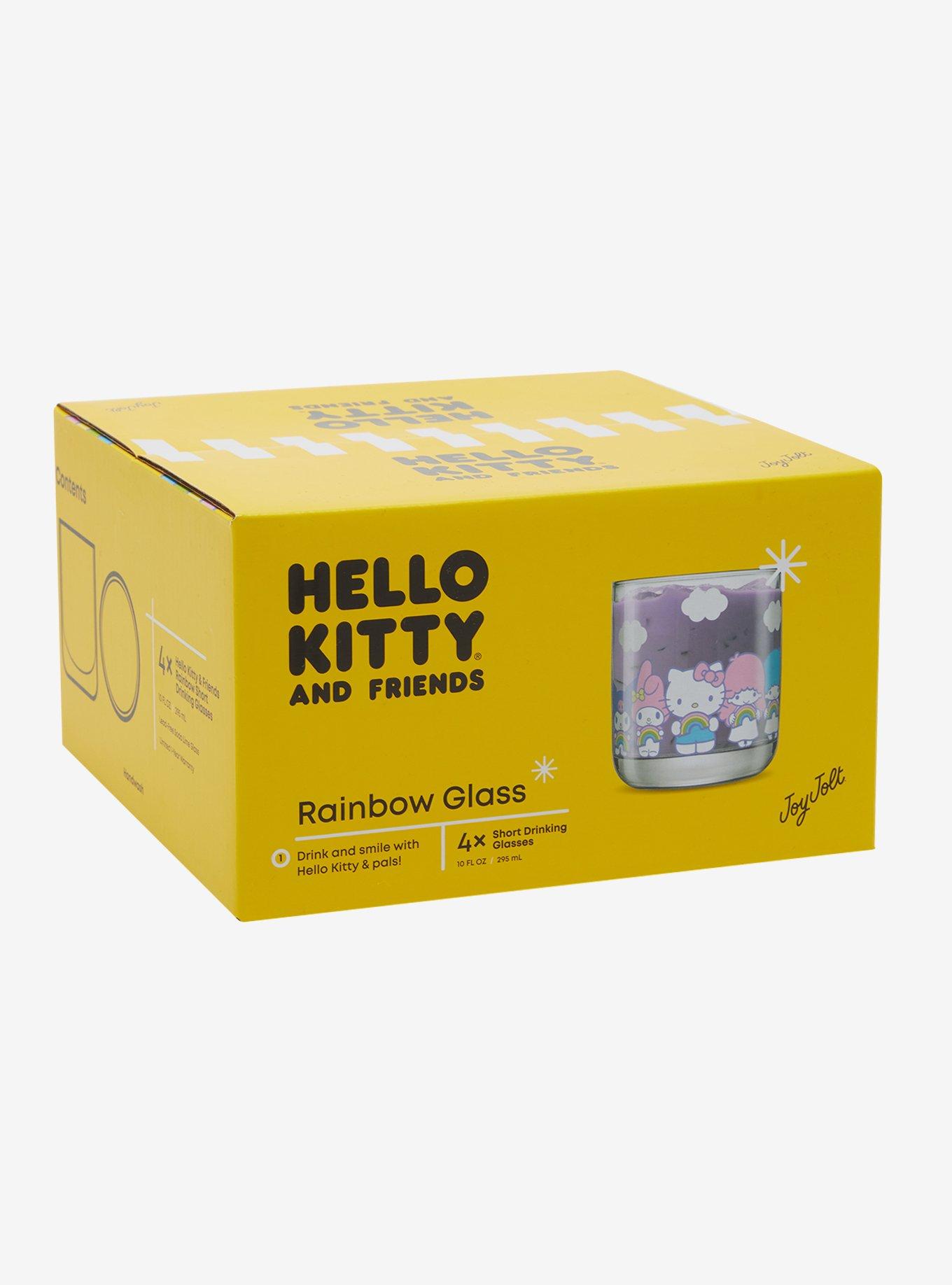 Hello Kitty And Friends Rainbows Glass Cup Set, , hi-res